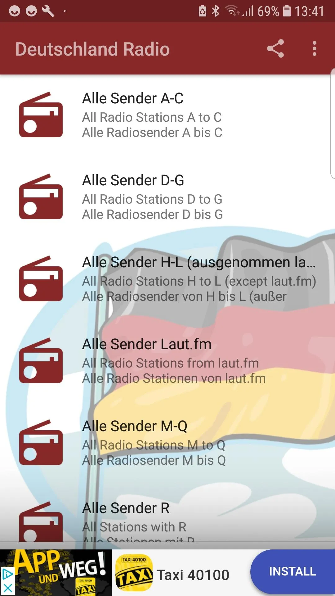 German Radio Music & News | Indus Appstore | Screenshot