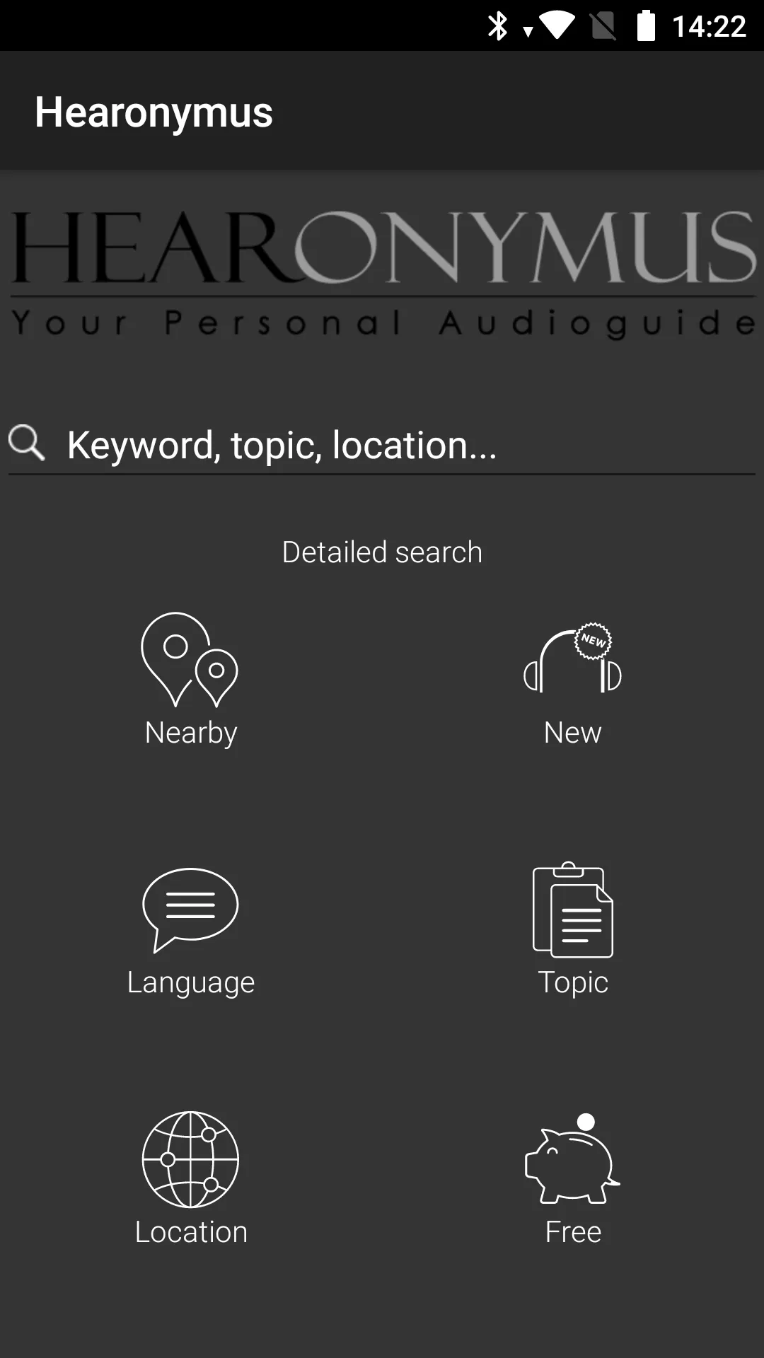 Hearonymus - your audio guide | Indus Appstore | Screenshot