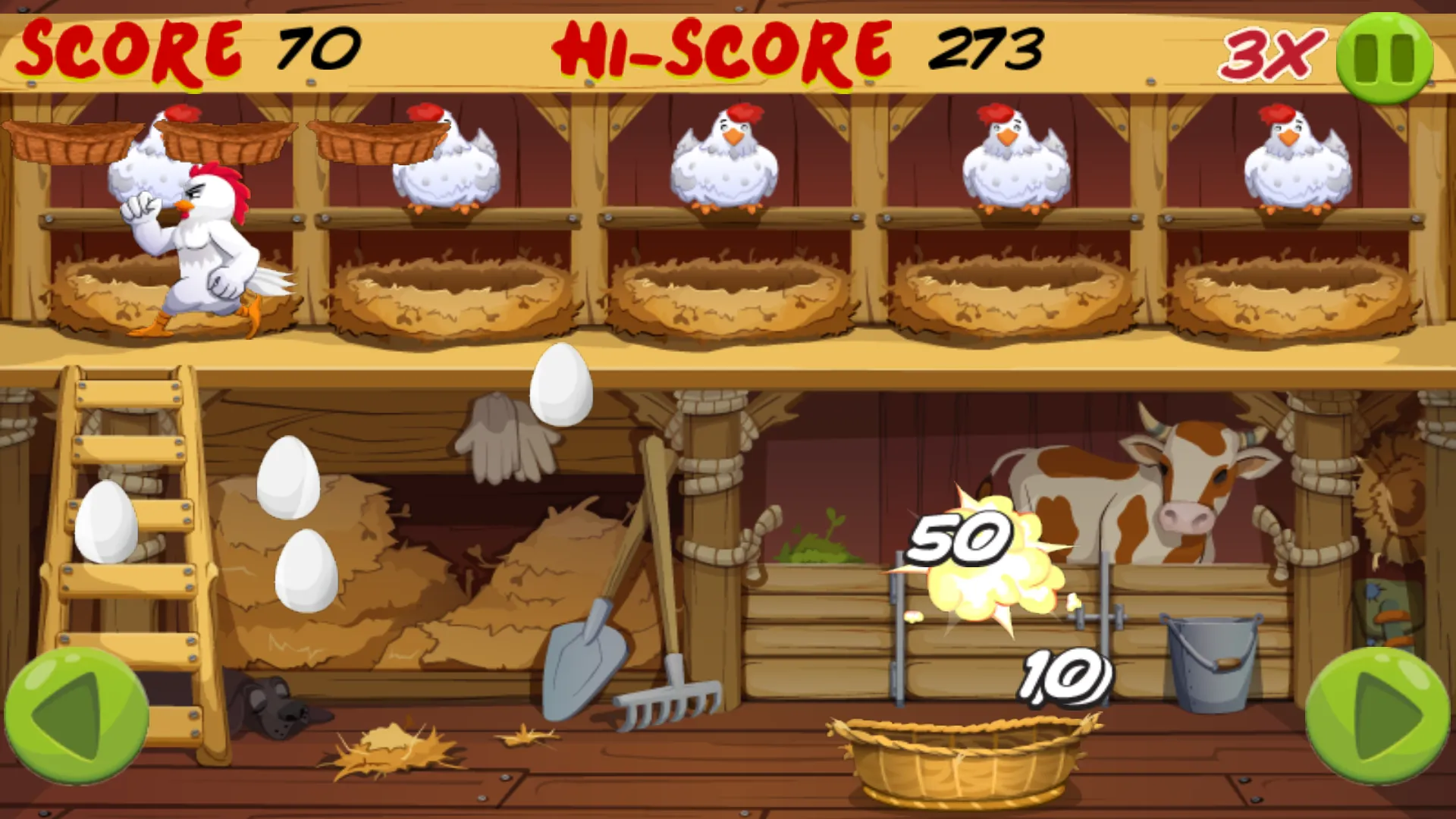 Angry Chicken: Egg Madness! | Indus Appstore | Screenshot