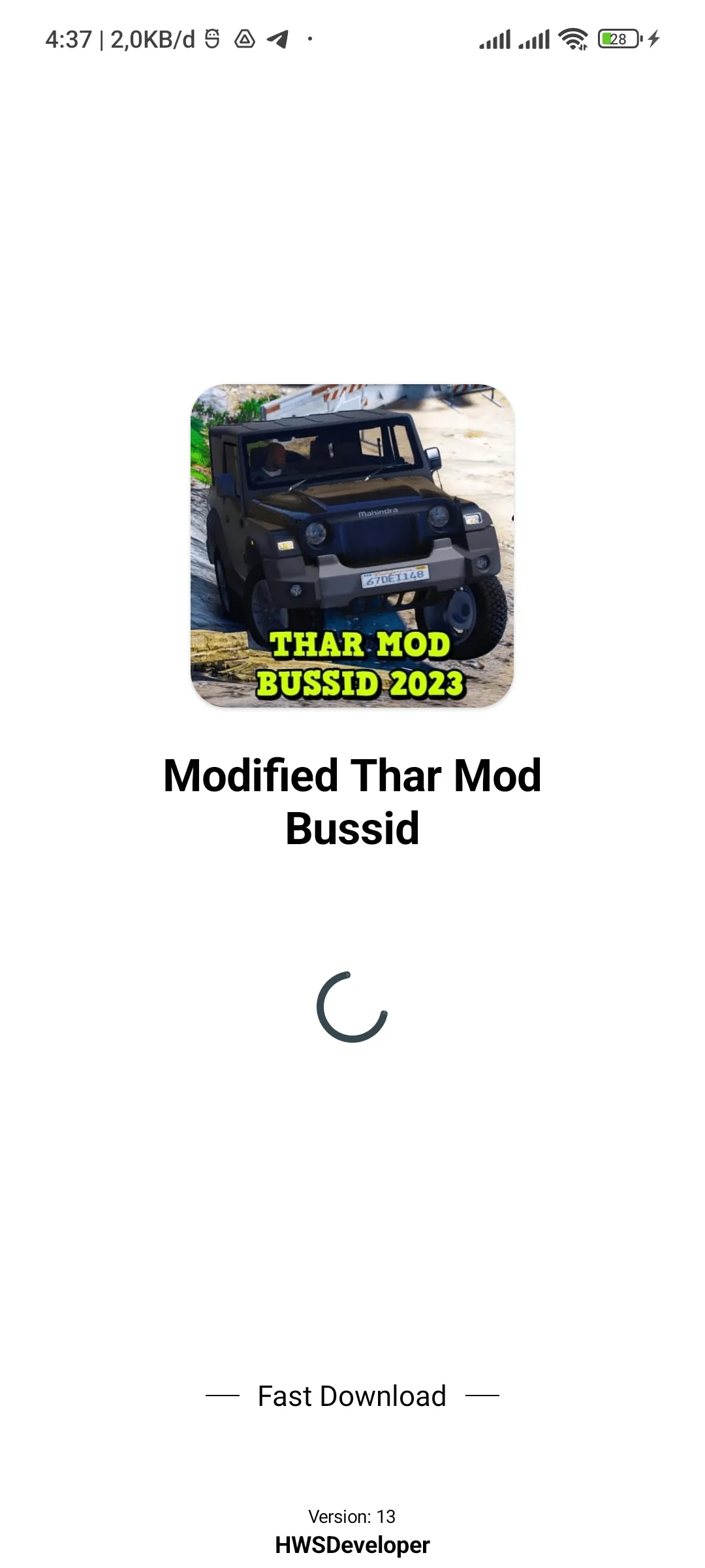 Modified Thar Mod Bussid | Indus Appstore | Screenshot