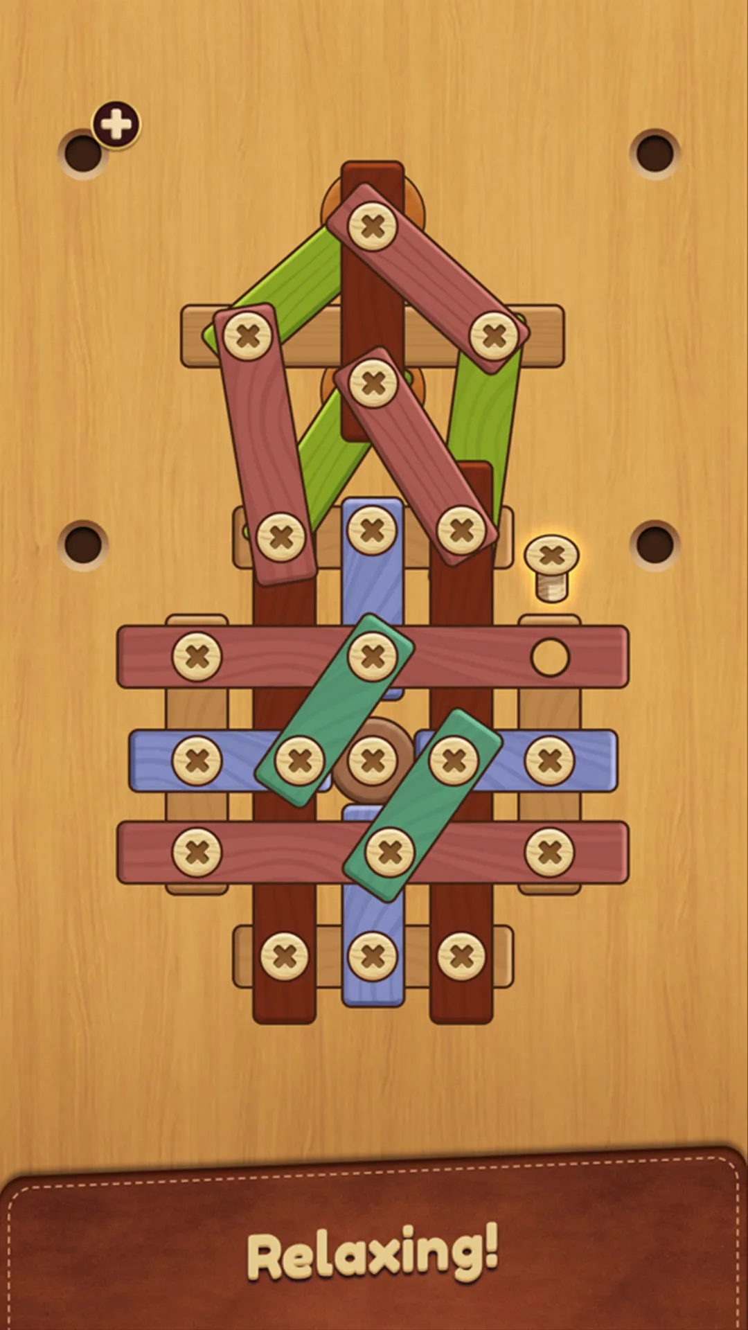 Nuts & Bolts Wood Puzzle | Indus Appstore | Screenshot