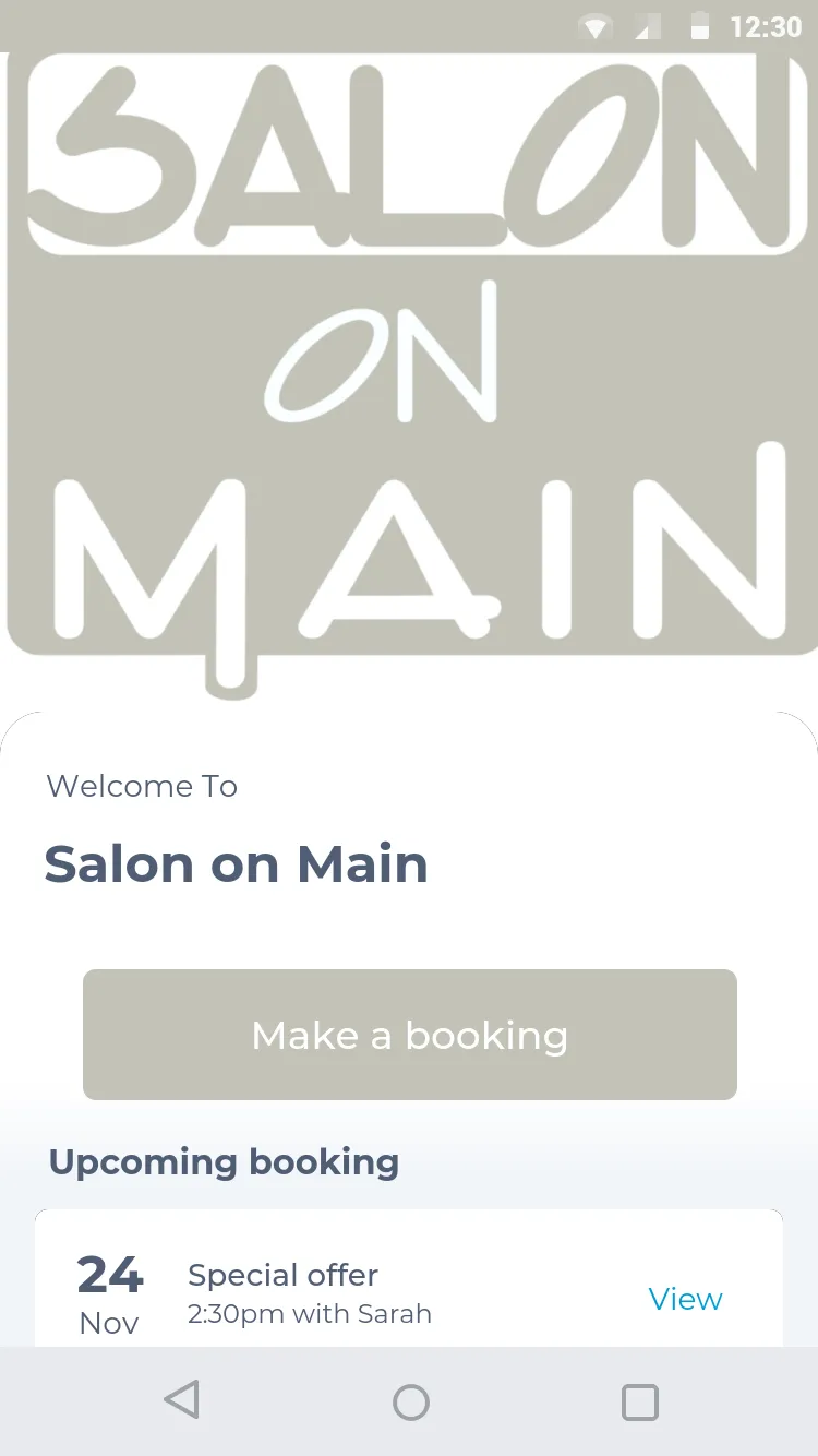 Salon on Main | Indus Appstore | Screenshot