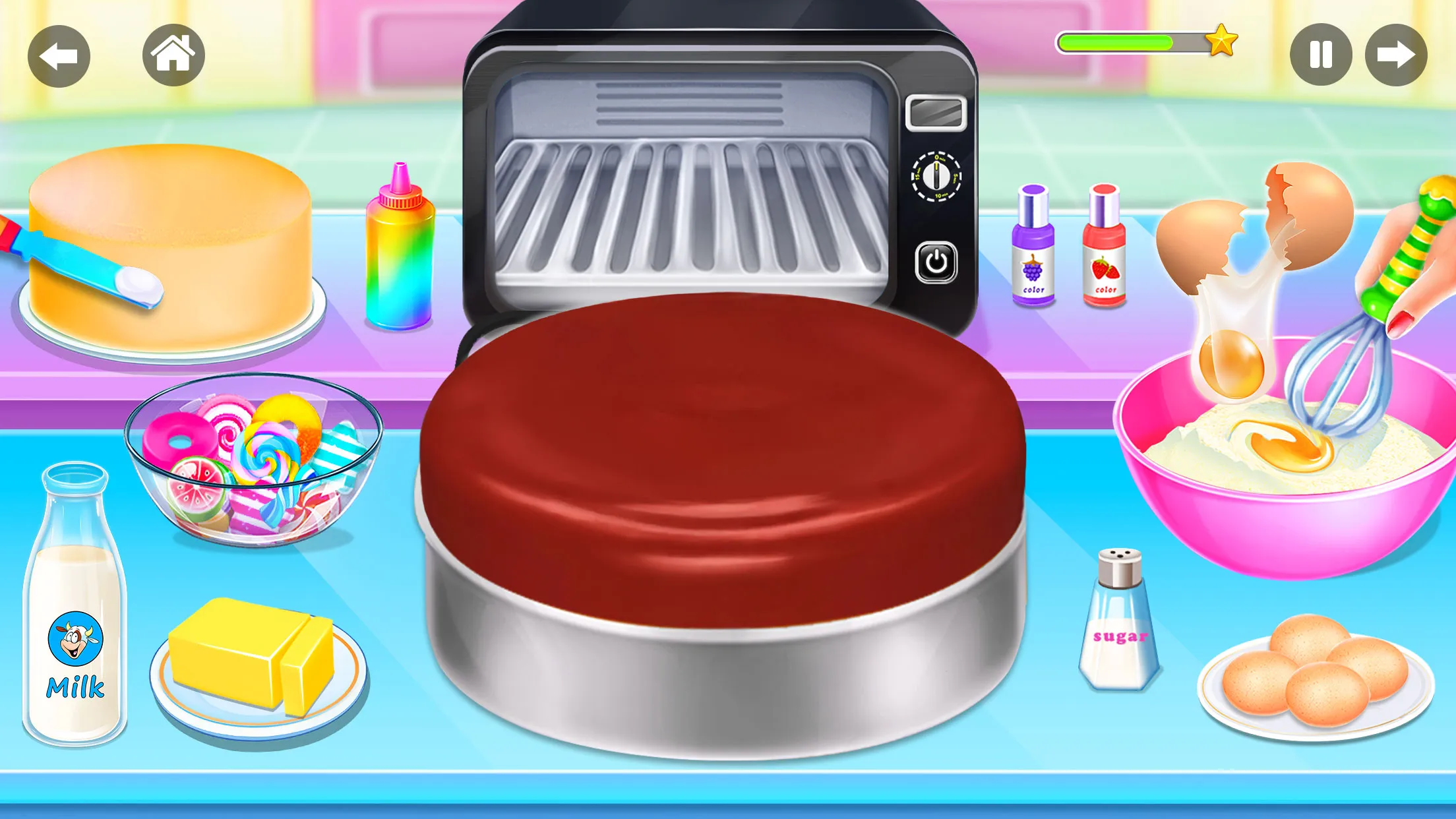 Sweet Bakery - Girls Cake Game | Indus Appstore | Screenshot