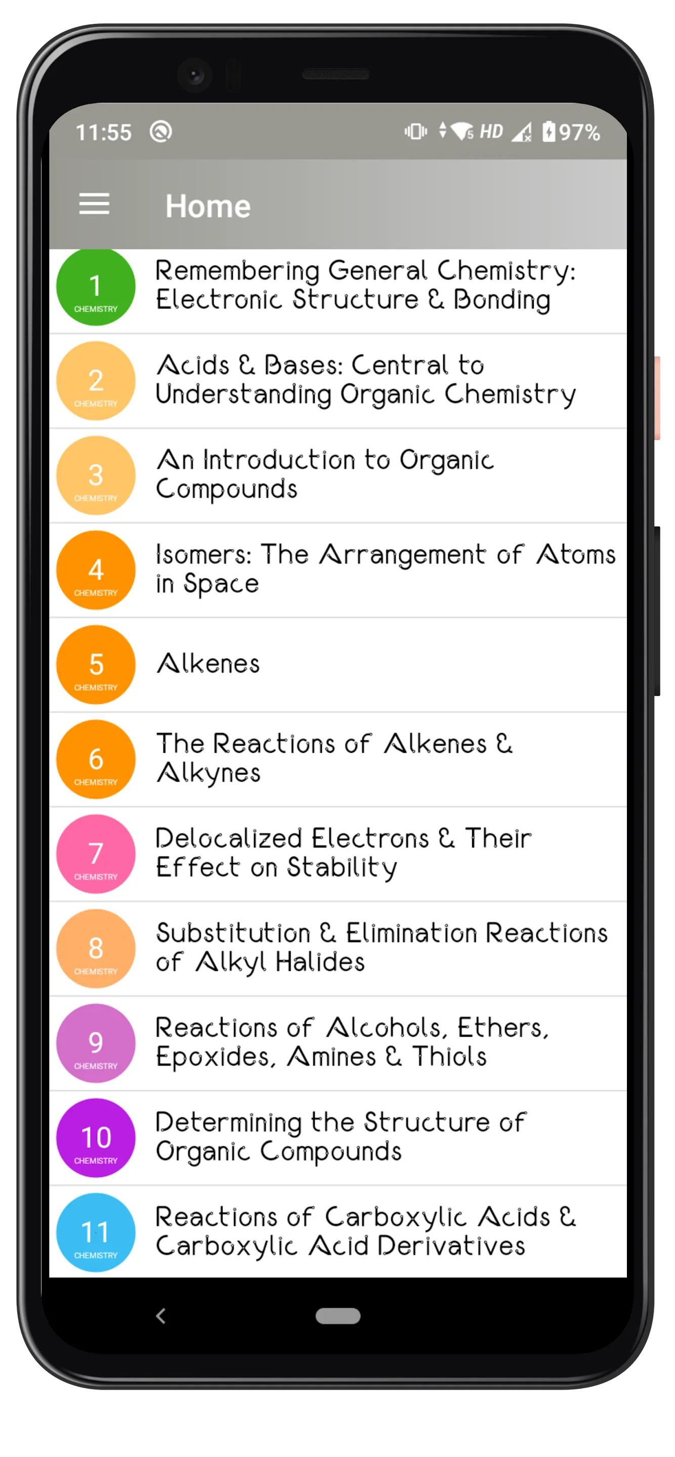 ESSENTIAL ORGANIC CHEMISTRY | Indus Appstore | Screenshot