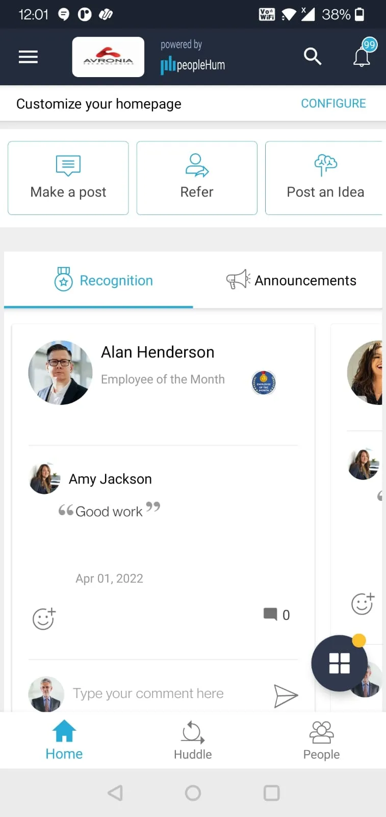 peopleHum | Indus Appstore | Screenshot