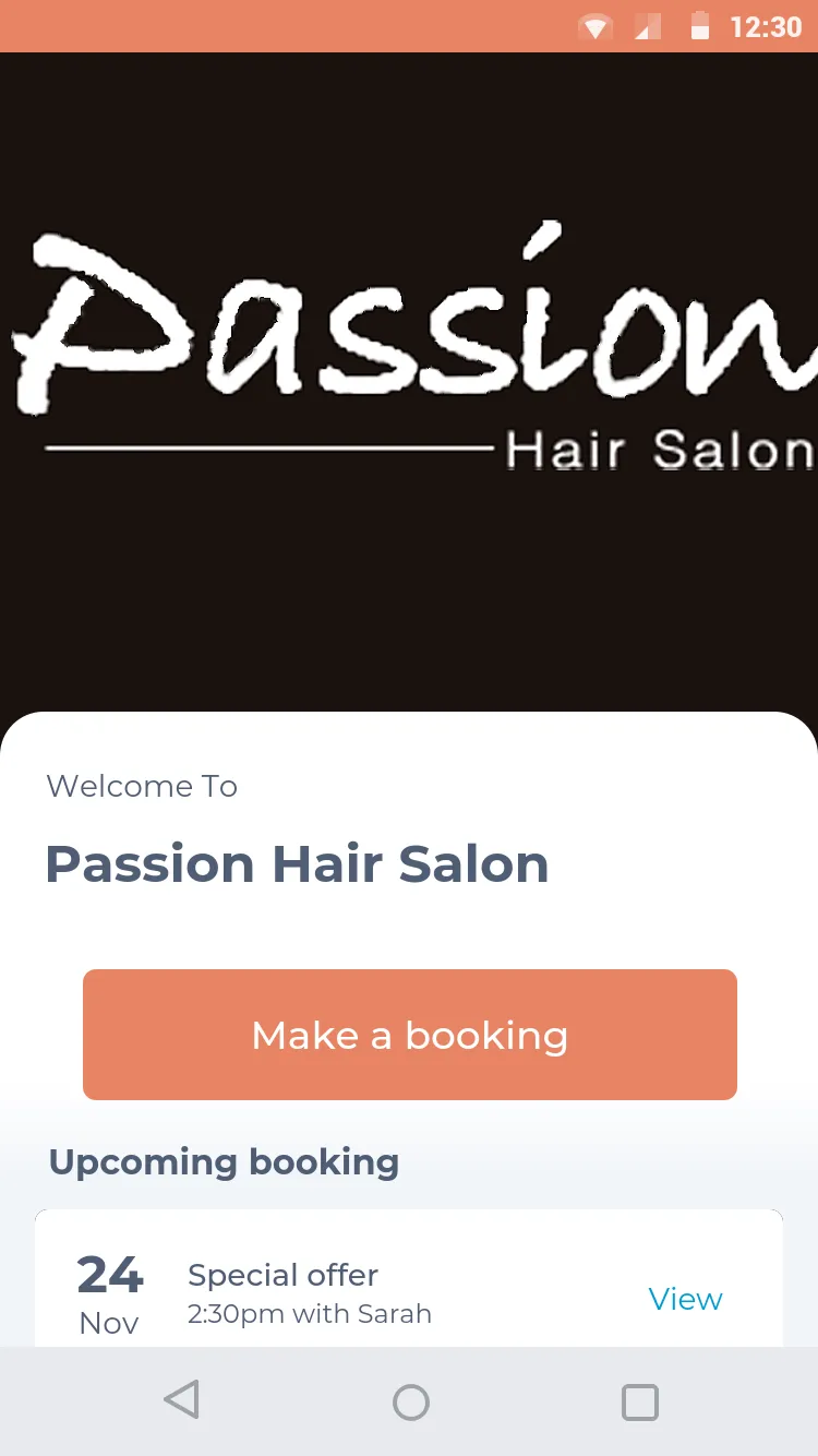 Passion Hair Salon | Indus Appstore | Screenshot