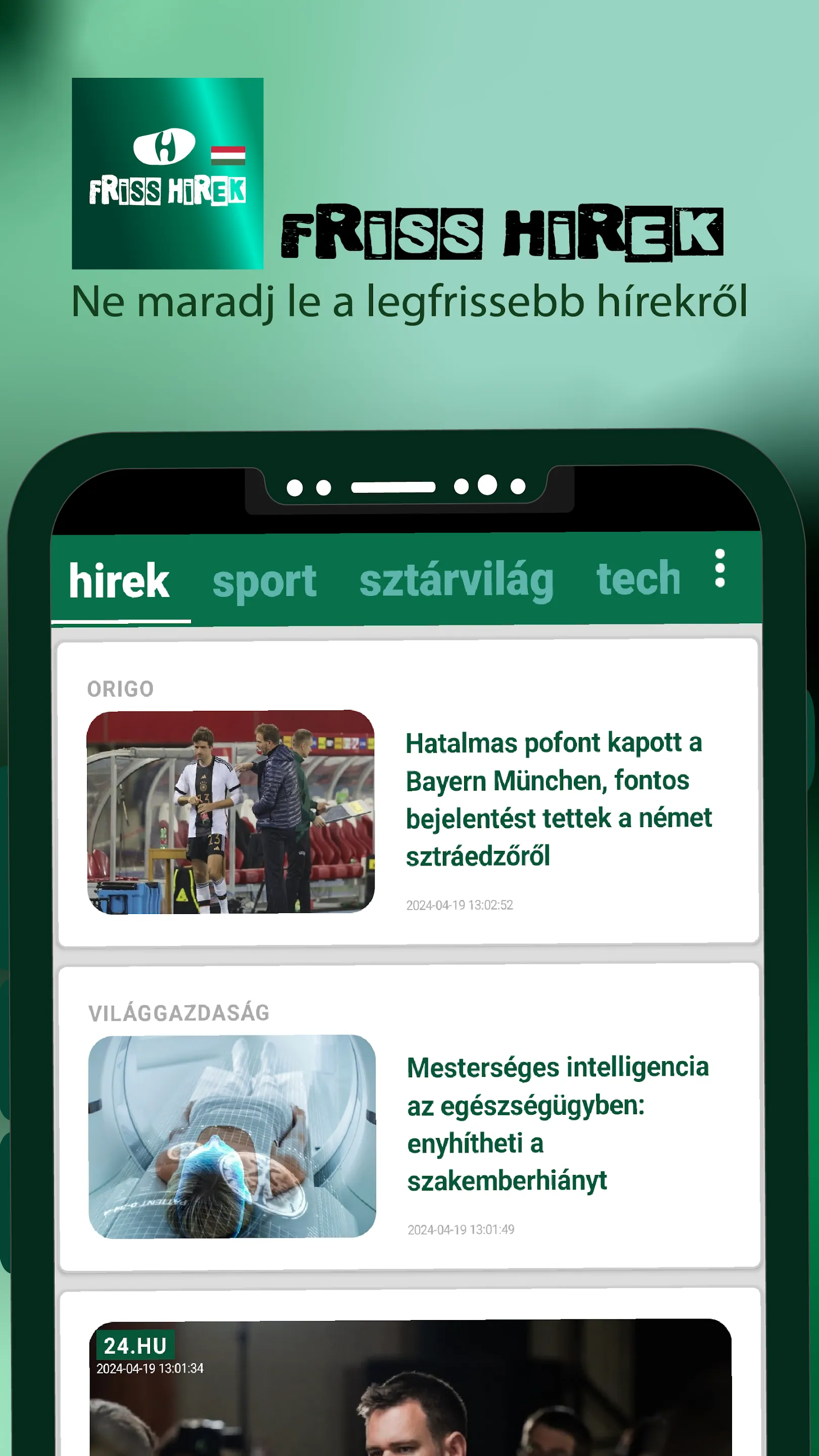 Friss Hírek - Magyarország | Indus Appstore | Screenshot