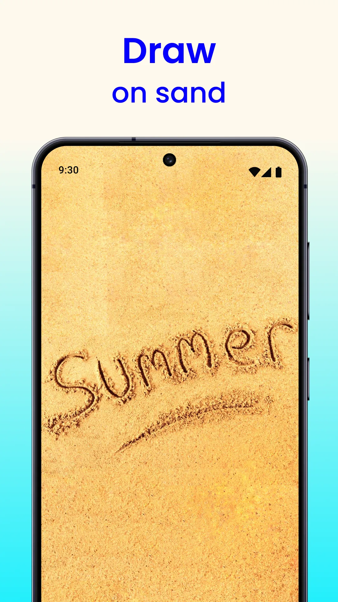 Draw on Sand Live Wallpaper | Indus Appstore | Screenshot