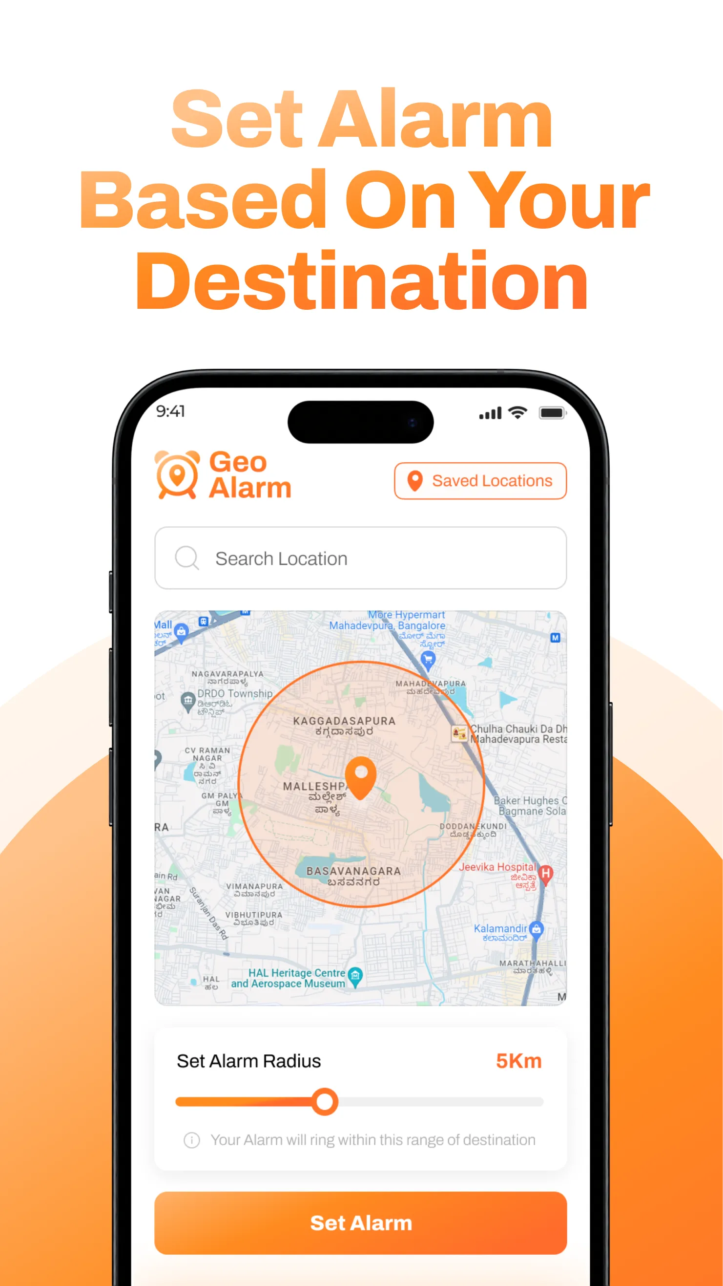 Geo Alarm - Travel Companion | Indus Appstore | Screenshot