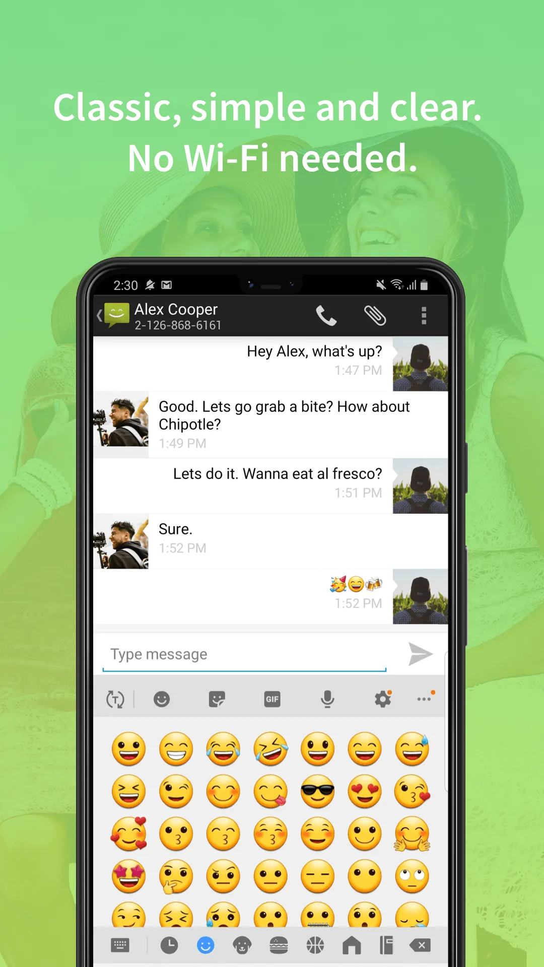 Messaging Classic | Indus Appstore | Screenshot