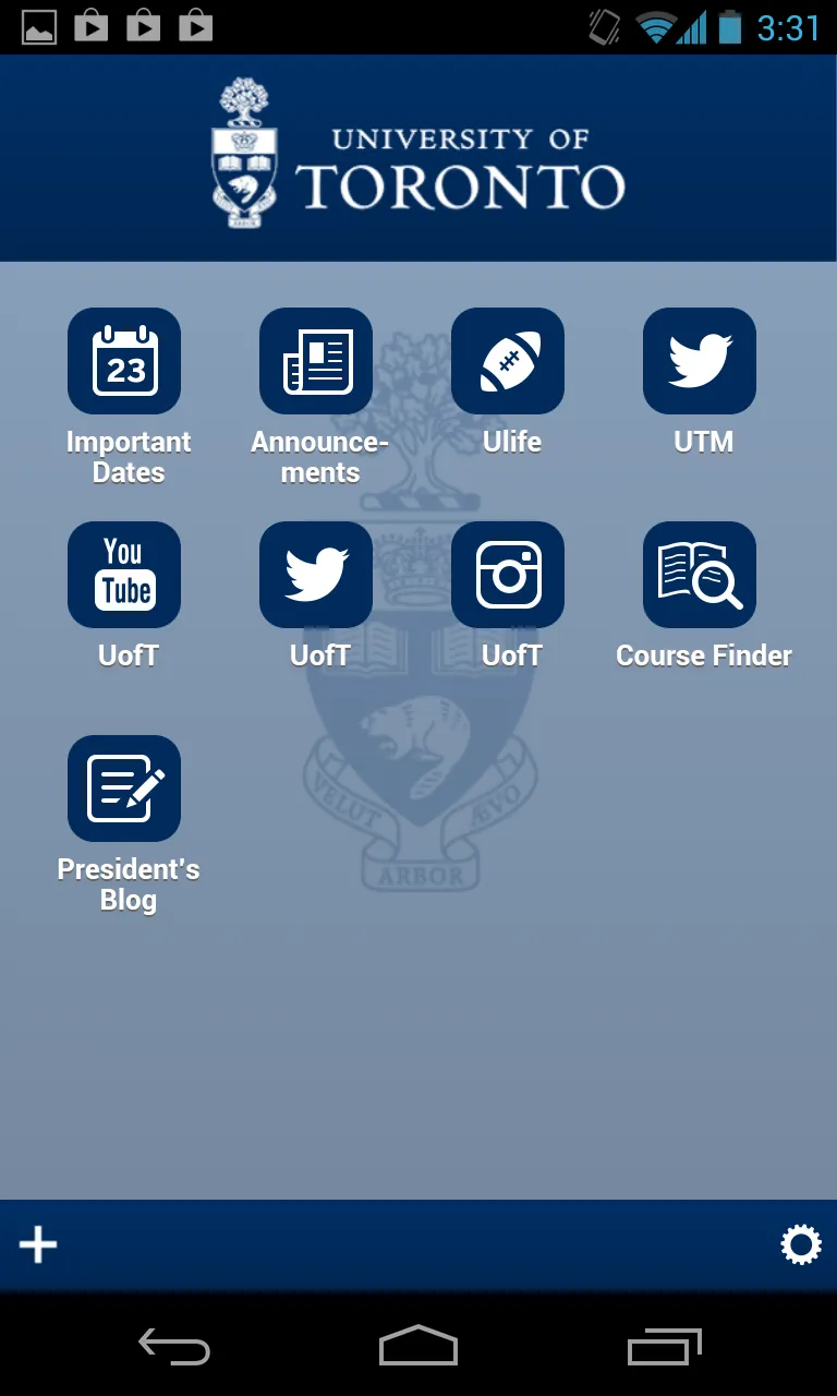 UofT Mobile | Indus Appstore | Screenshot