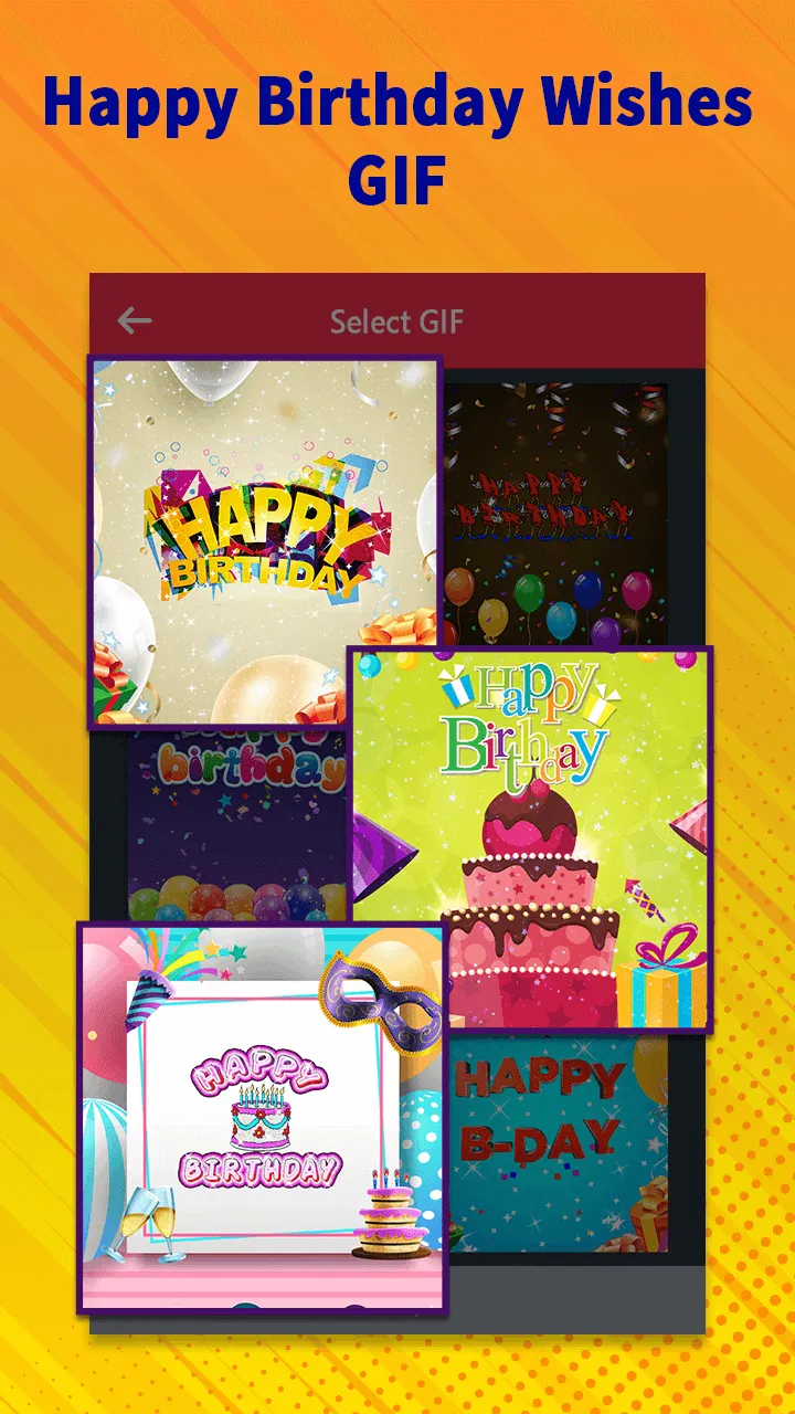 Happy Birthday Wishes GIF | Indus Appstore | Screenshot