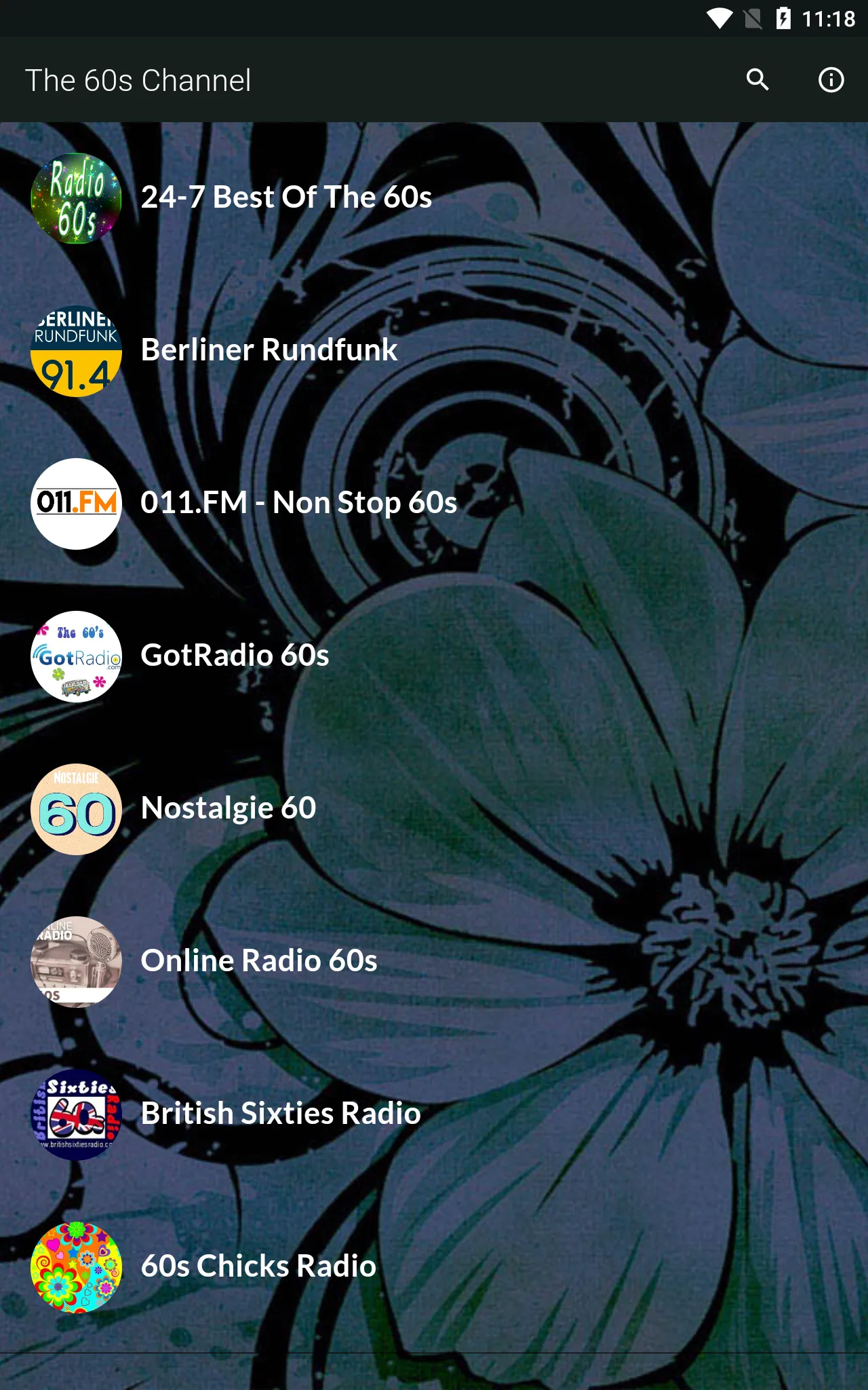 The 60s Channel - Live Music | Indus Appstore | Screenshot