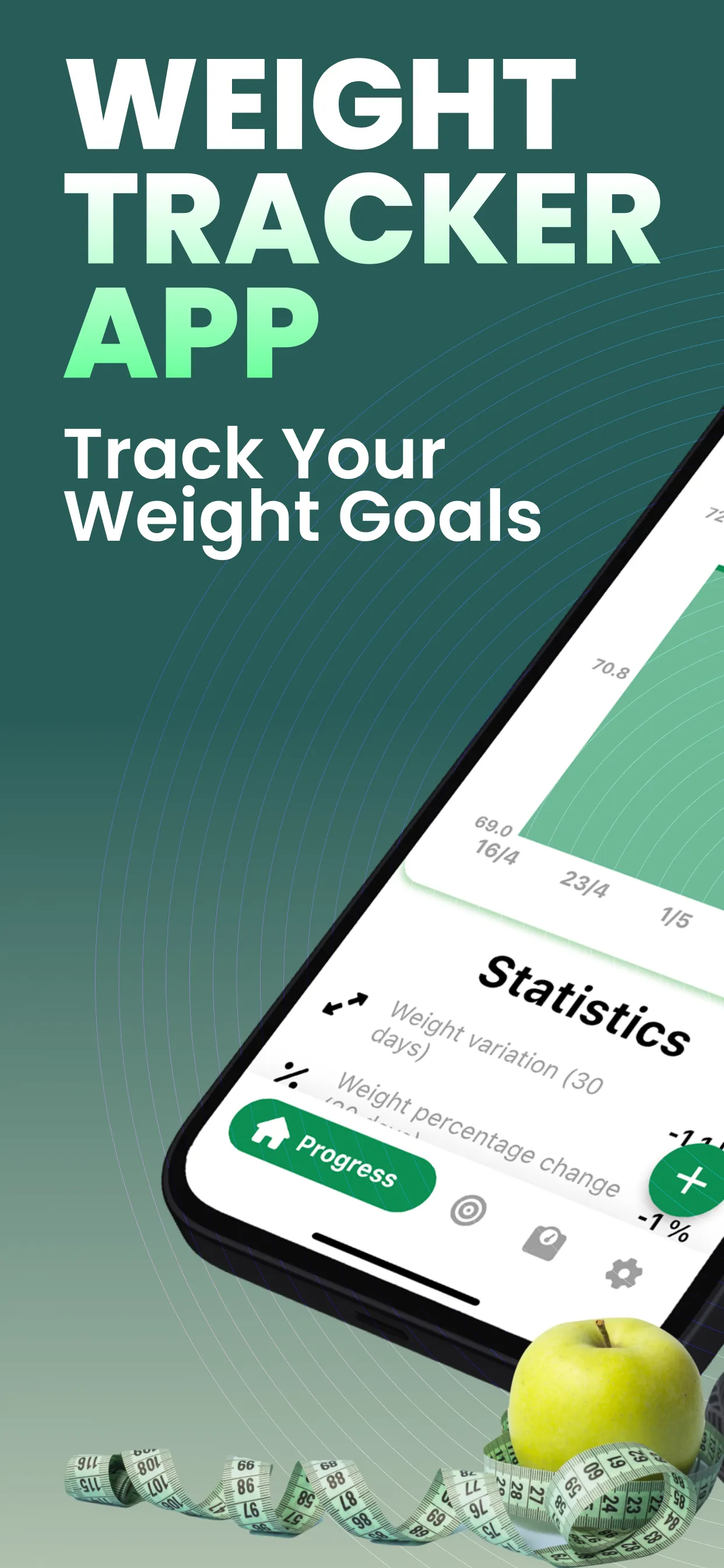 Weight Loss Tracker + | Indus Appstore | Screenshot