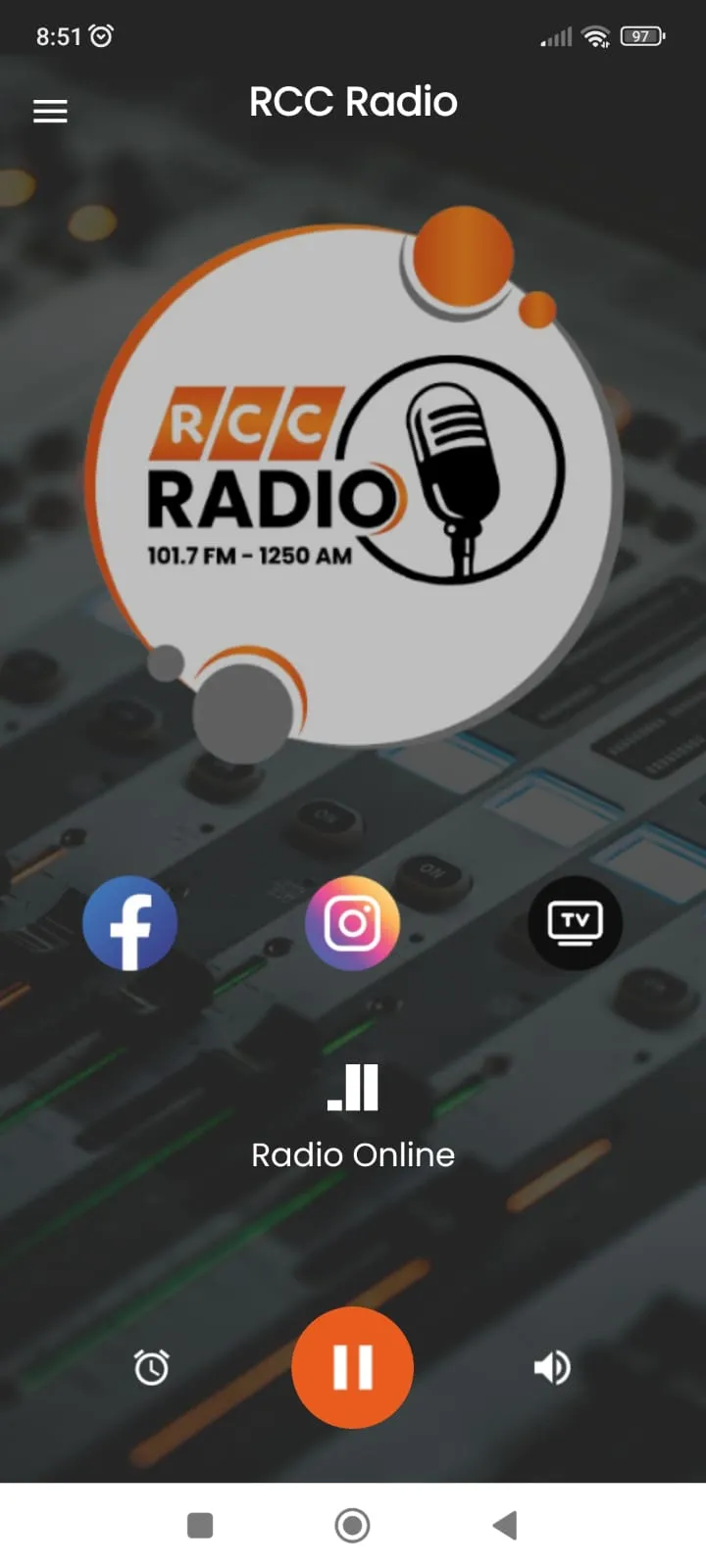 RCC Radio 101.7 FM | Indus Appstore | Screenshot