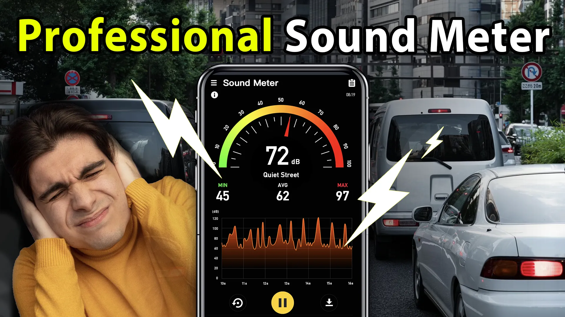 Sound Meter - Decibel Meter | Indus Appstore | Screenshot