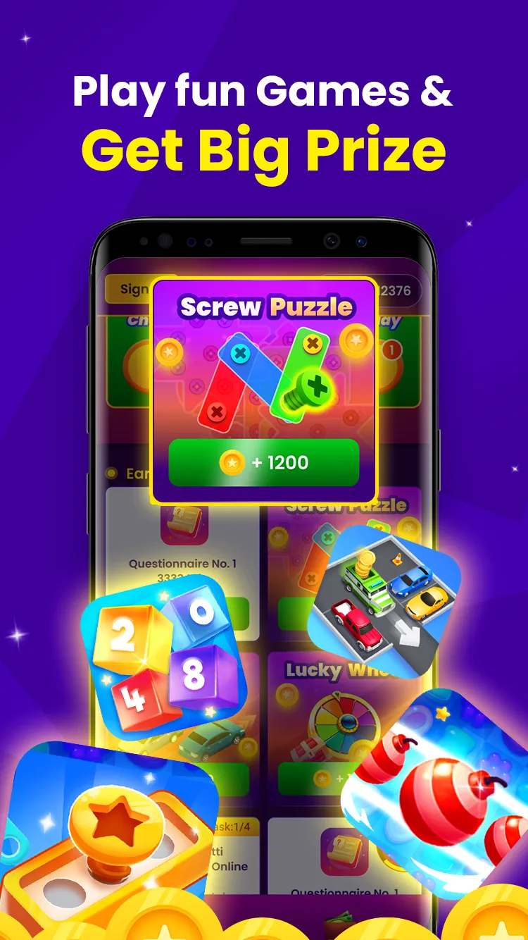 Earn Cash: Surveys & Mini Game | Indus Appstore | Screenshot