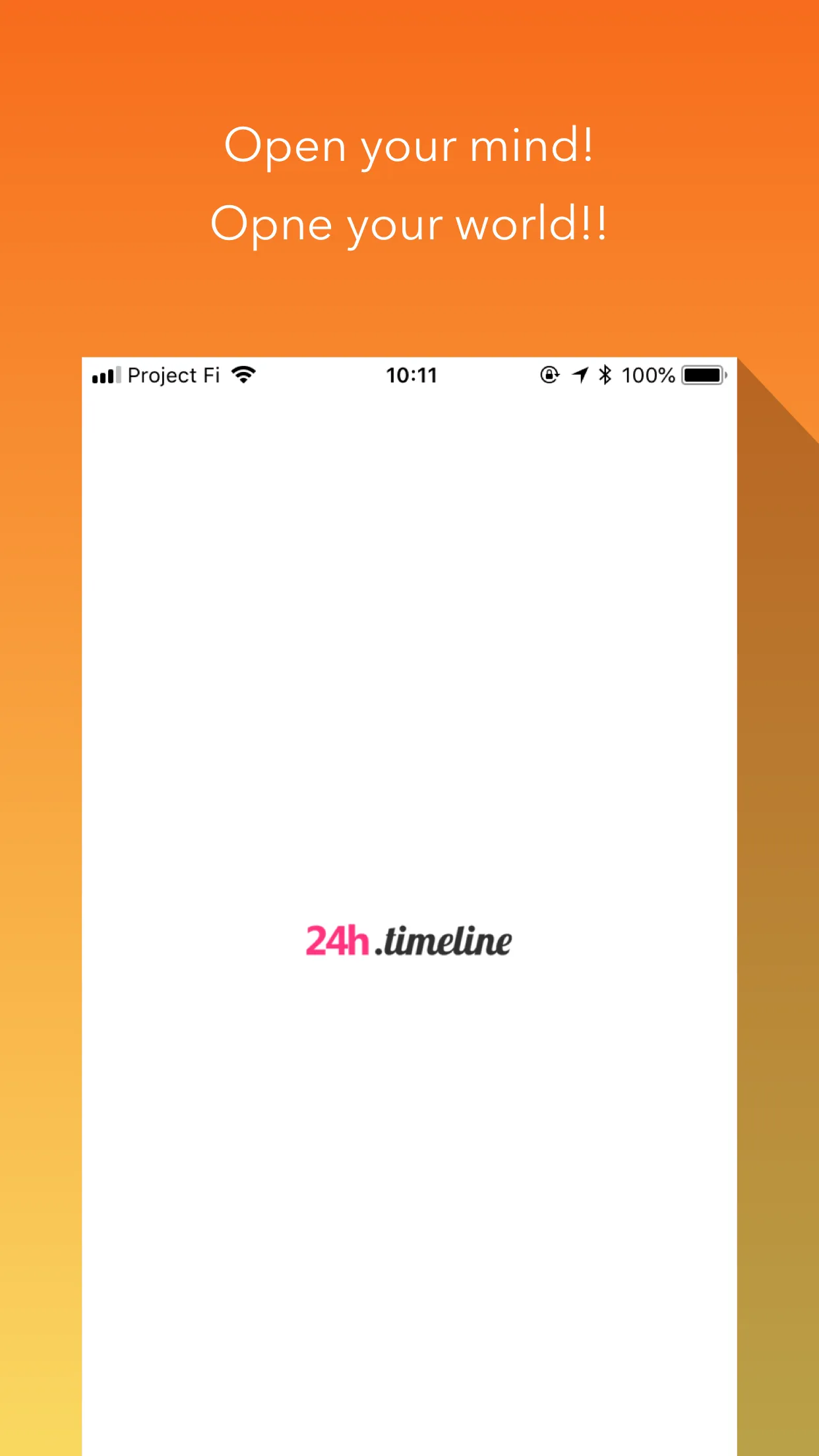 24h.timeline | Indus Appstore | Screenshot