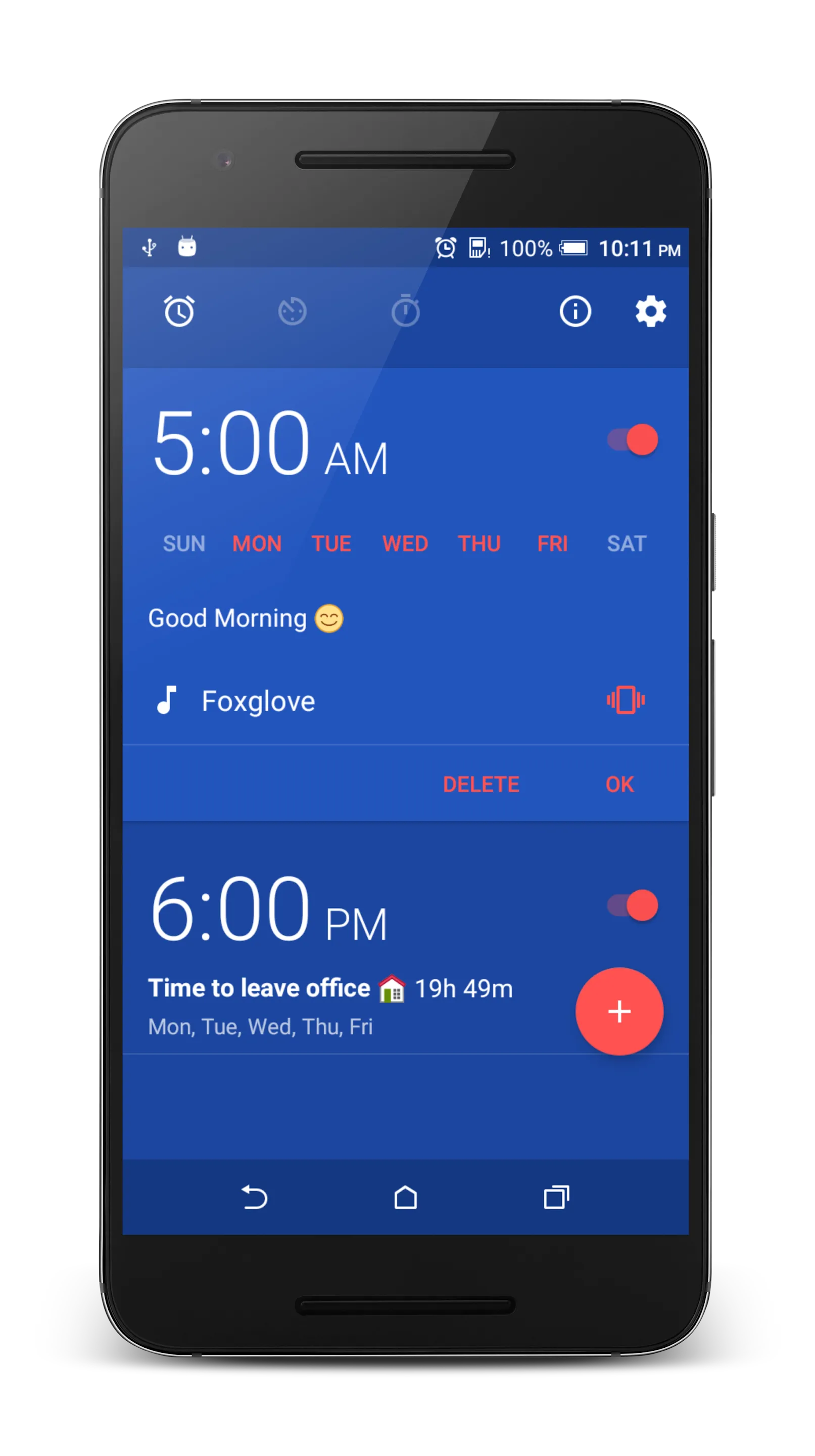 Alarm Clock | Indus Appstore | Screenshot