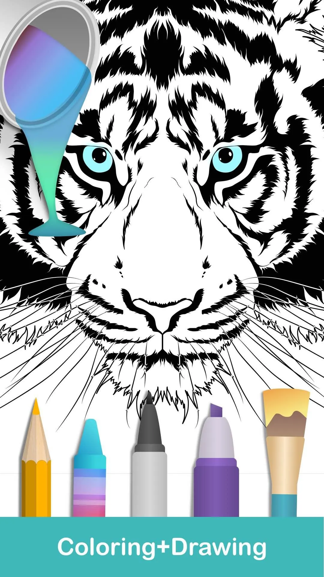 Animals Coloring Books | Indus Appstore | Screenshot