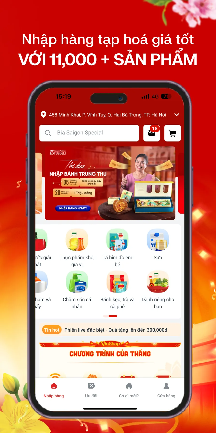 VinShop - Nhập hàng giá tốt | Indus Appstore | Screenshot