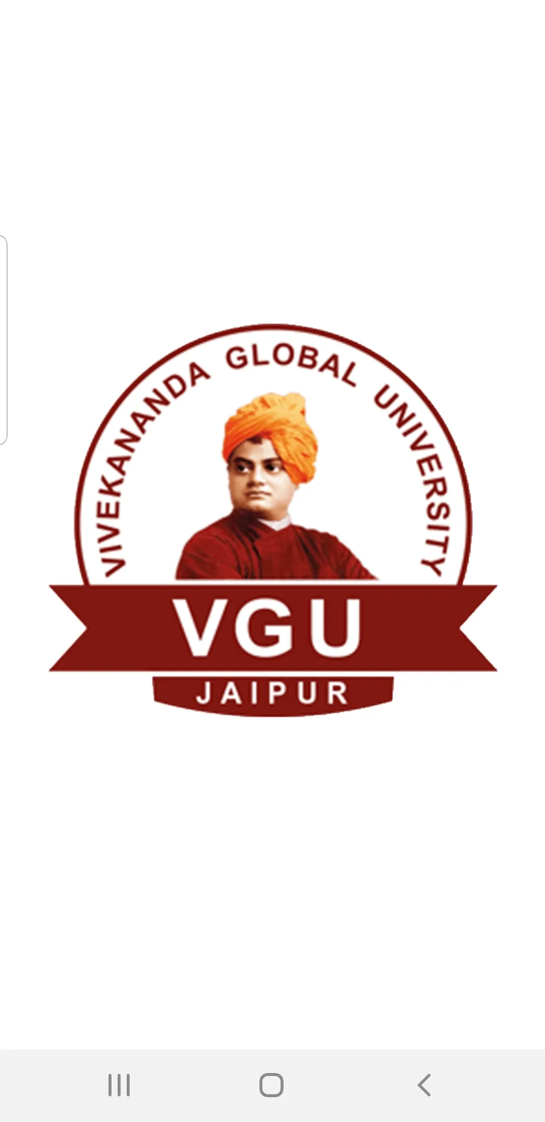 VGU Jaipur SeQR Scan | Indus Appstore | Screenshot