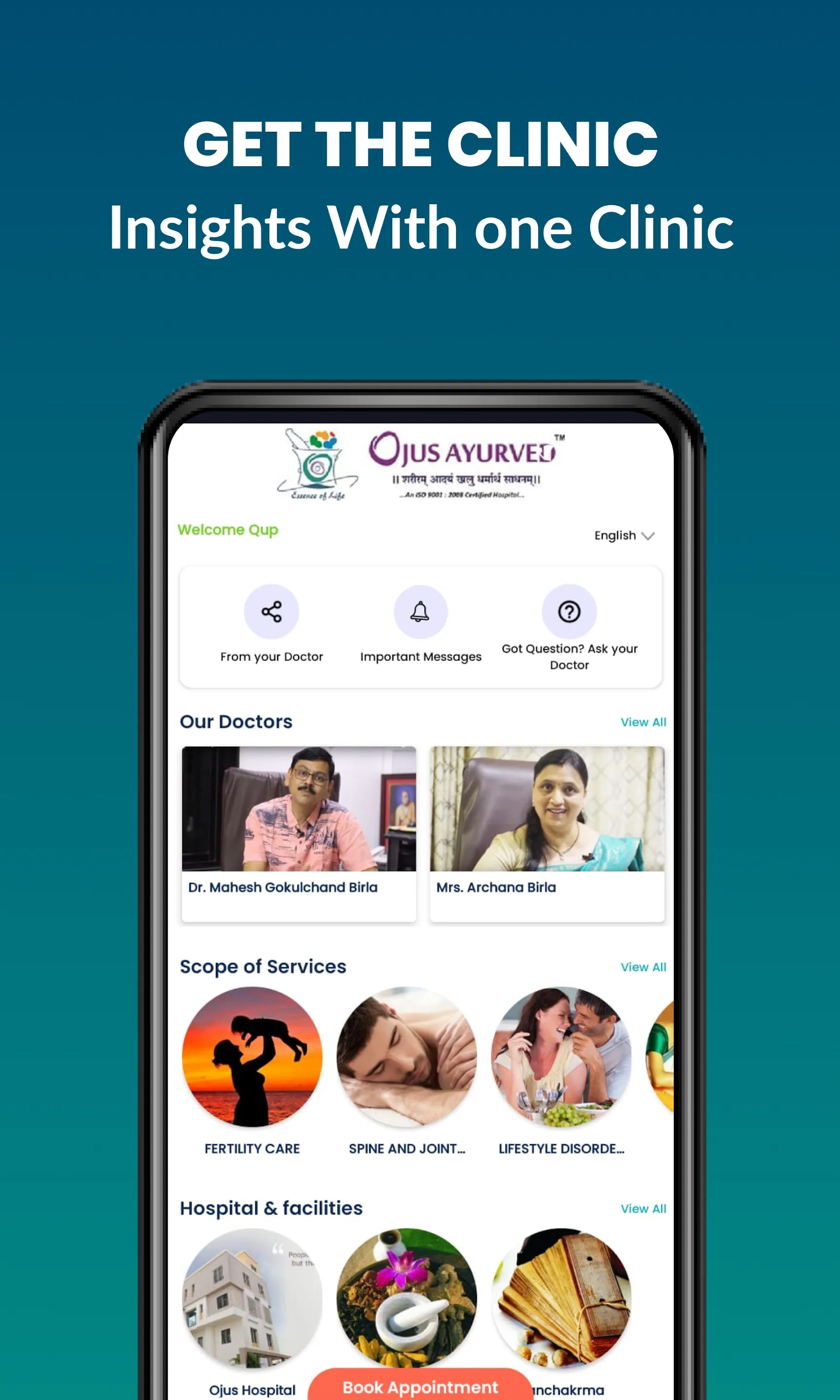 Ojus Ayurved Hospital | Indus Appstore | Screenshot