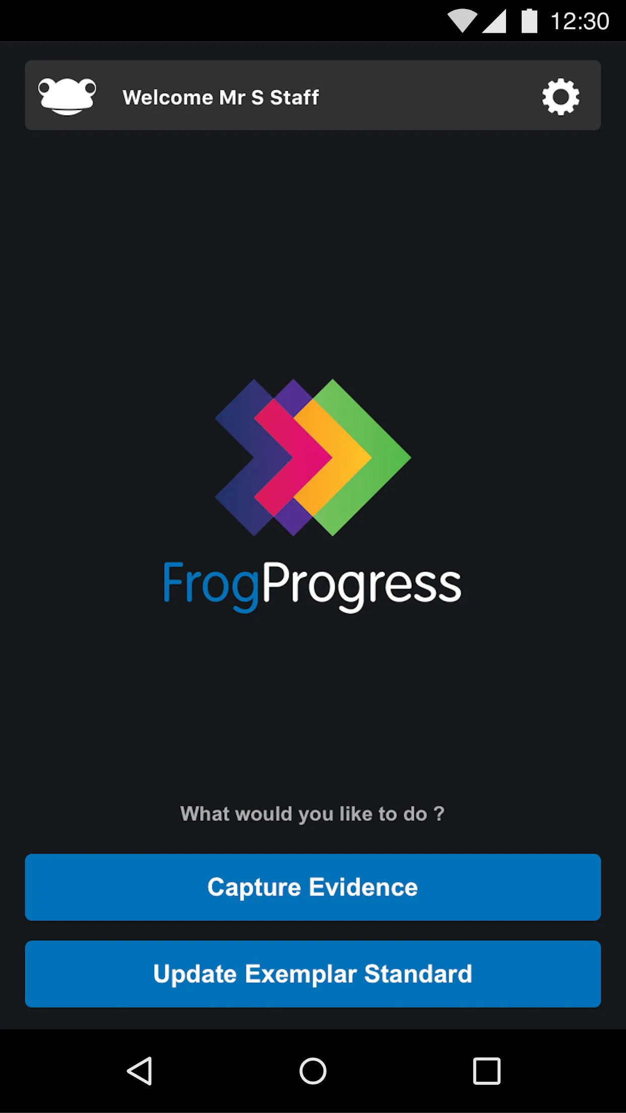 FrogProgress | Indus Appstore | Screenshot