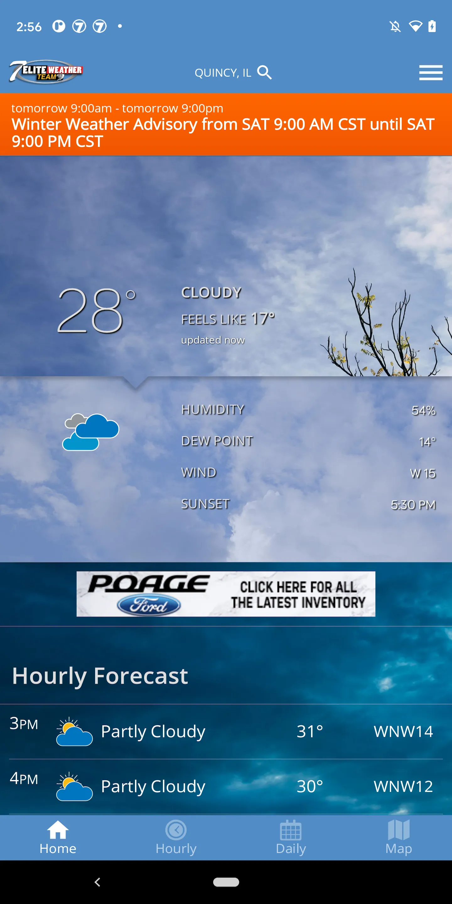 KHQA Weather | Indus Appstore | Screenshot