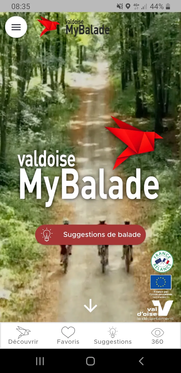 valdoise MyBalade | Indus Appstore | Screenshot