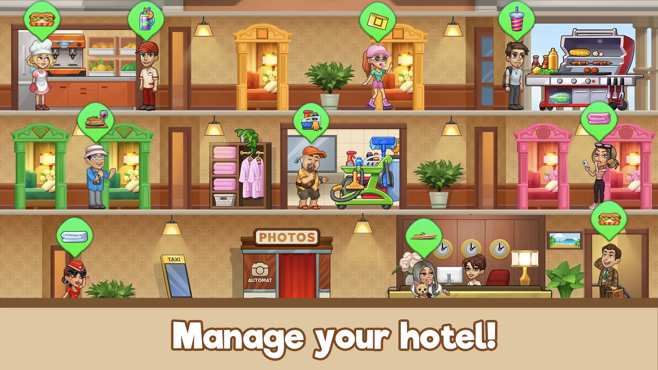 Doorman Story: Hotel Simulator | Indus Appstore | Screenshot