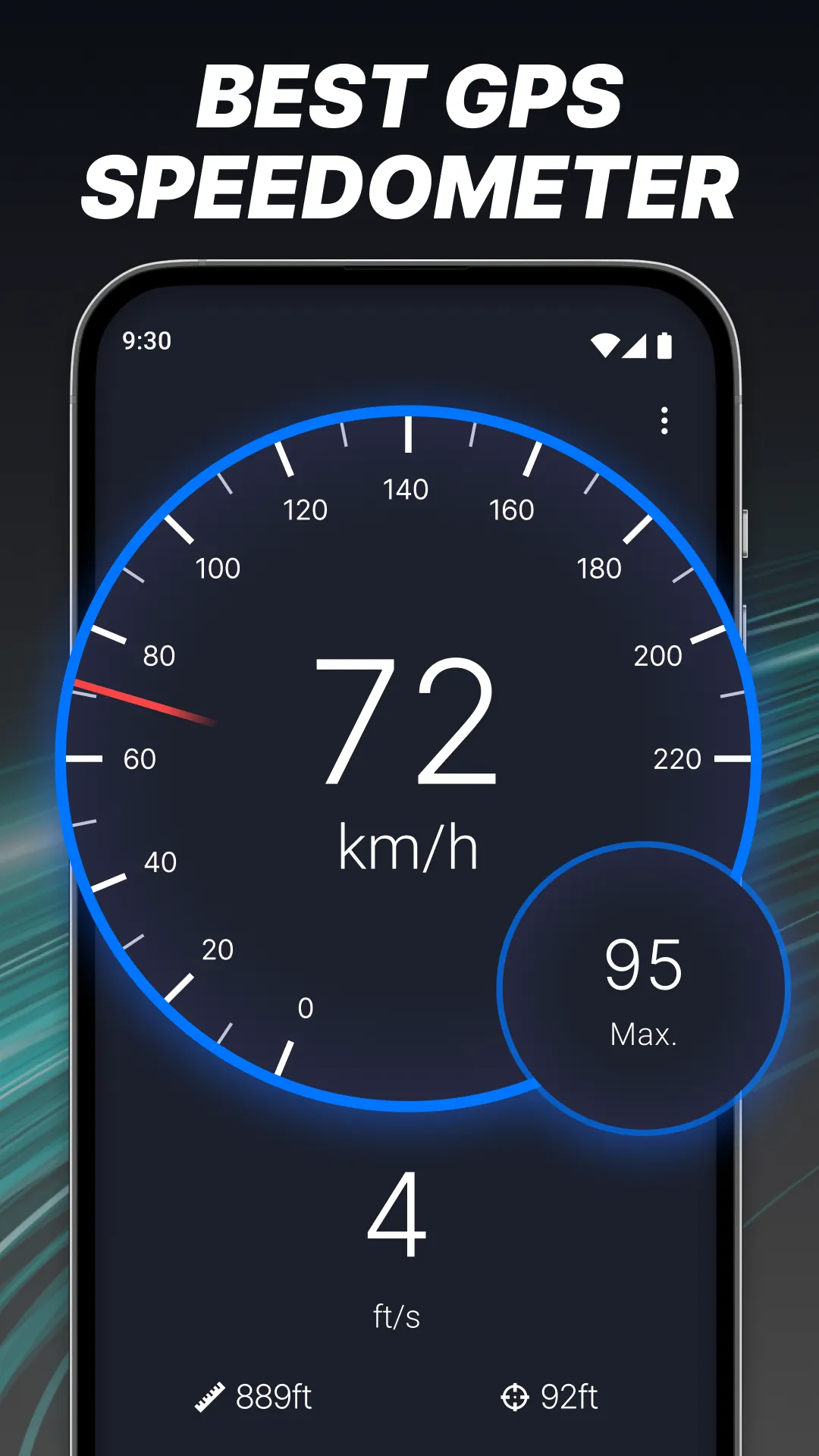 GPS Speedometer: Speed Tracker | Indus Appstore | Screenshot