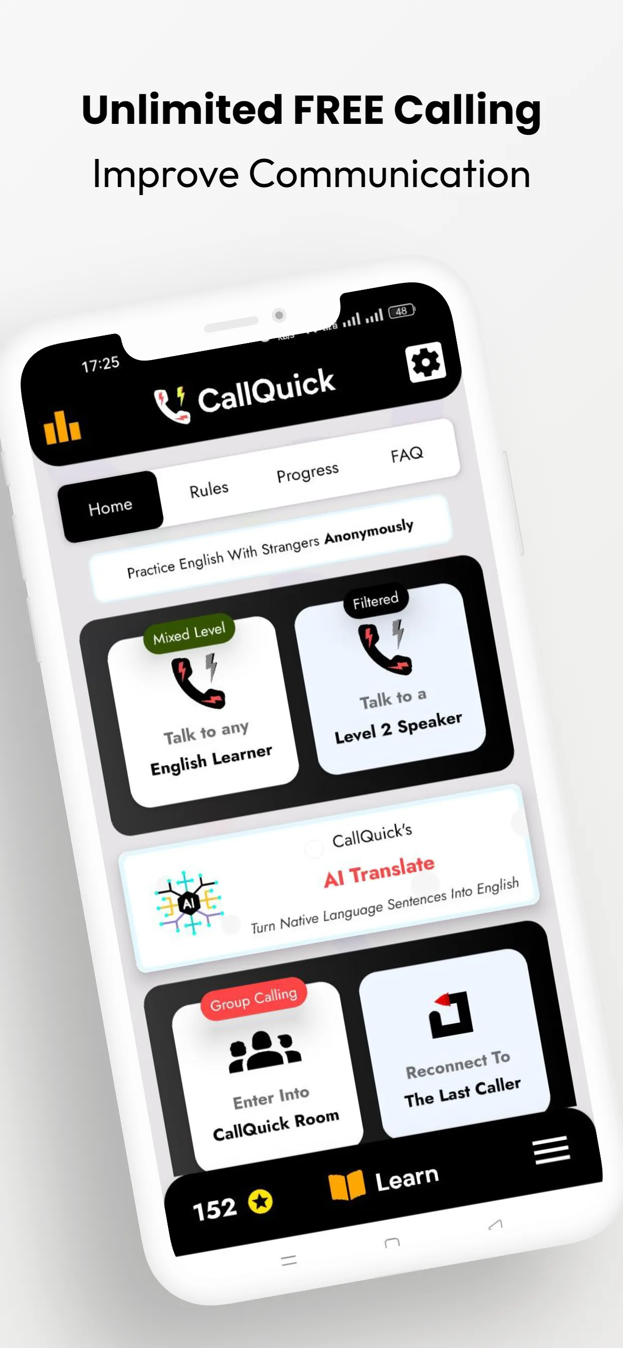 CallQuick: Random English Call | Indus Appstore | Screenshot