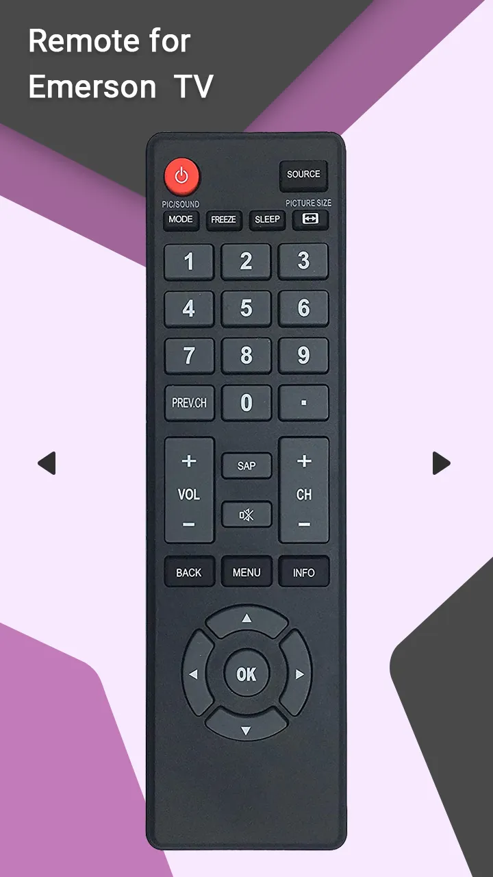 Remote for Emerson TV | Indus Appstore | Screenshot