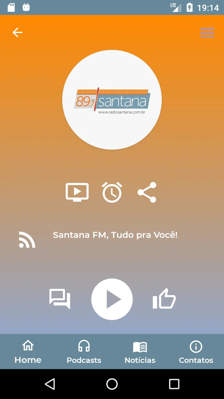 Rádio Santana FM | Indus Appstore | Screenshot