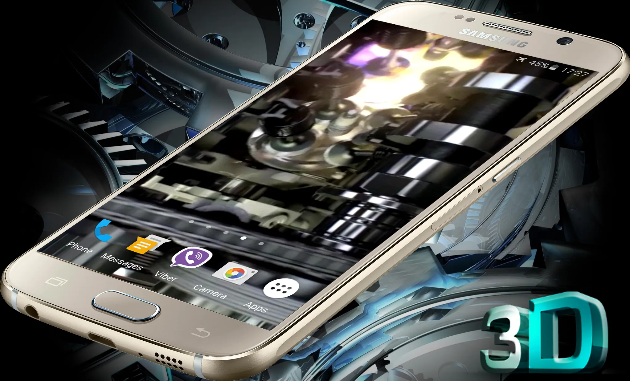 Engine 3D Live Wallpaper | Indus Appstore | Screenshot