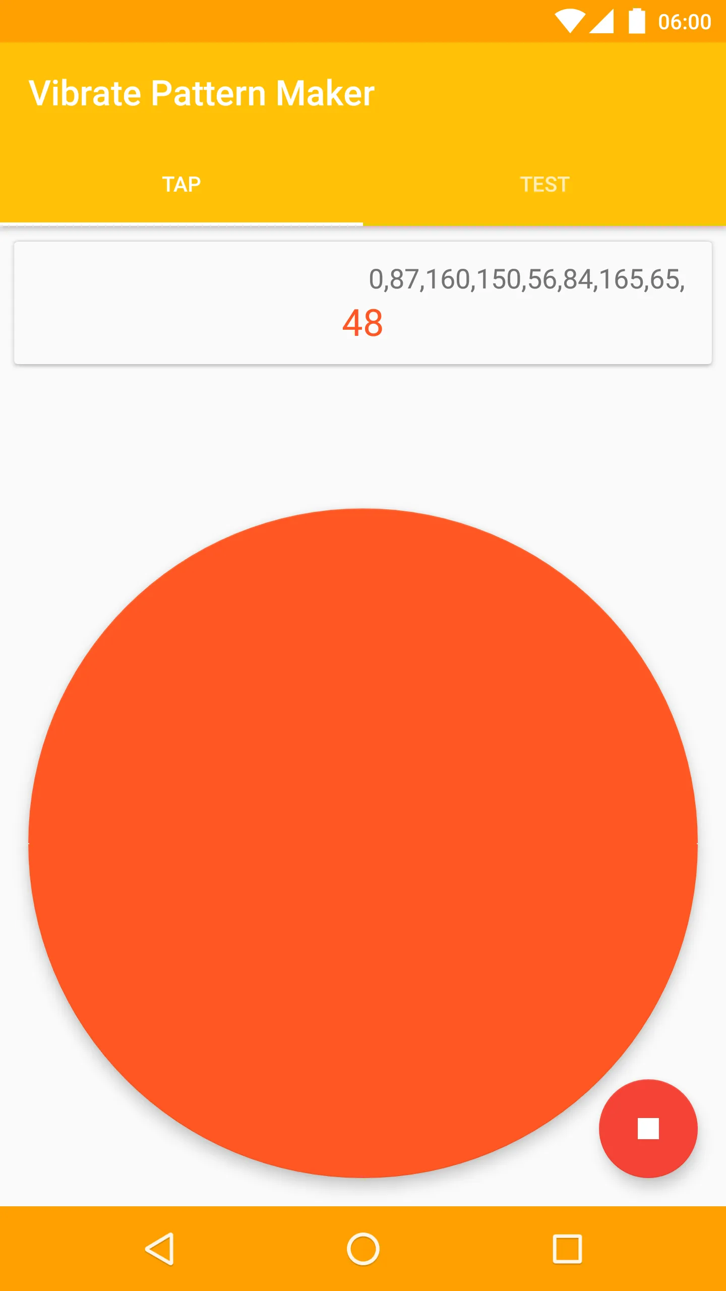 Vibrate Pattern Maker | Indus Appstore | Screenshot
