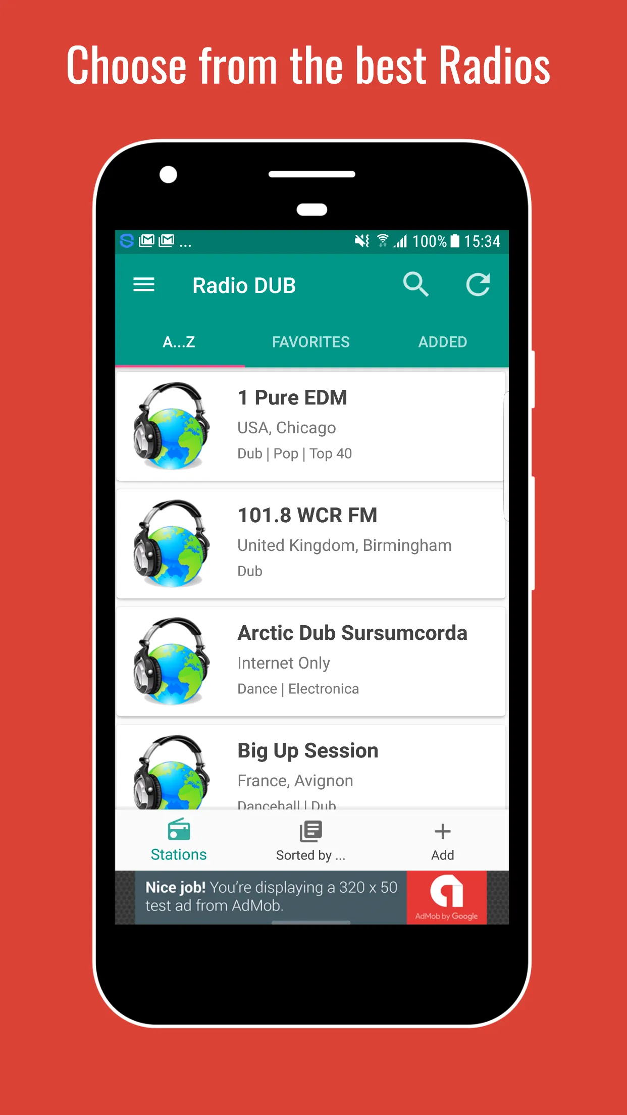 Dub Music Radio | Indus Appstore | Screenshot