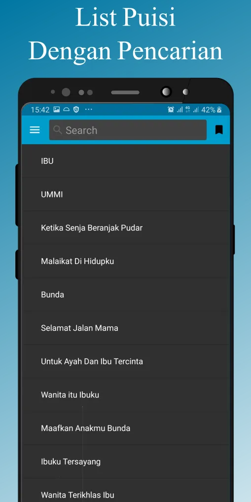 Puisi Ibu Tersayang | Indus Appstore | Screenshot