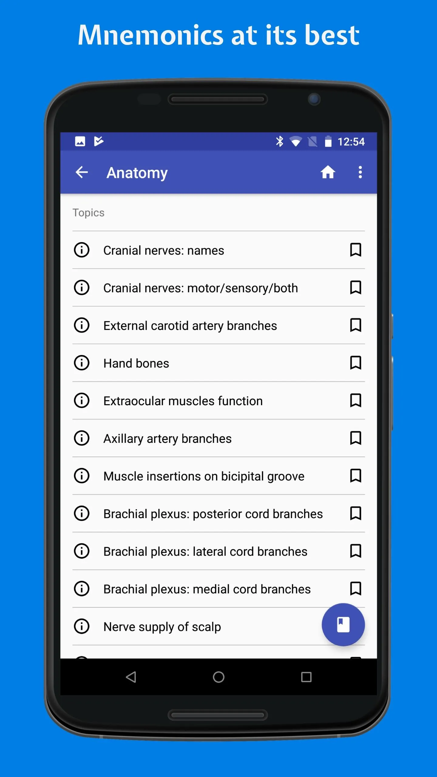 Mednomics: Medical mnemonics | Indus Appstore | Screenshot