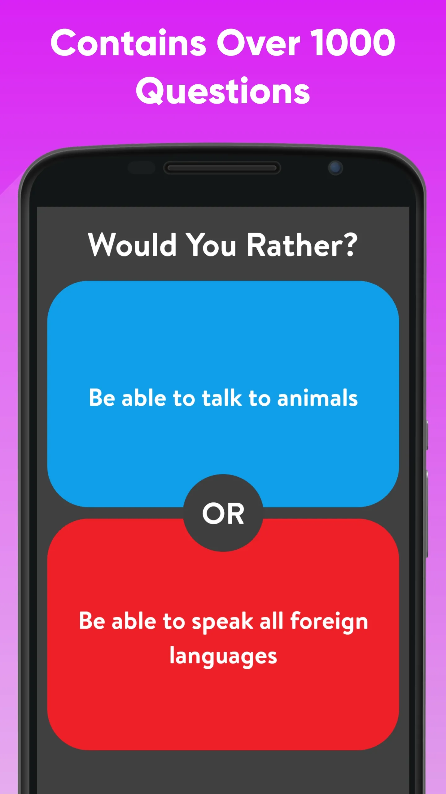 Would You Rather Choose? | Indus Appstore | Screenshot