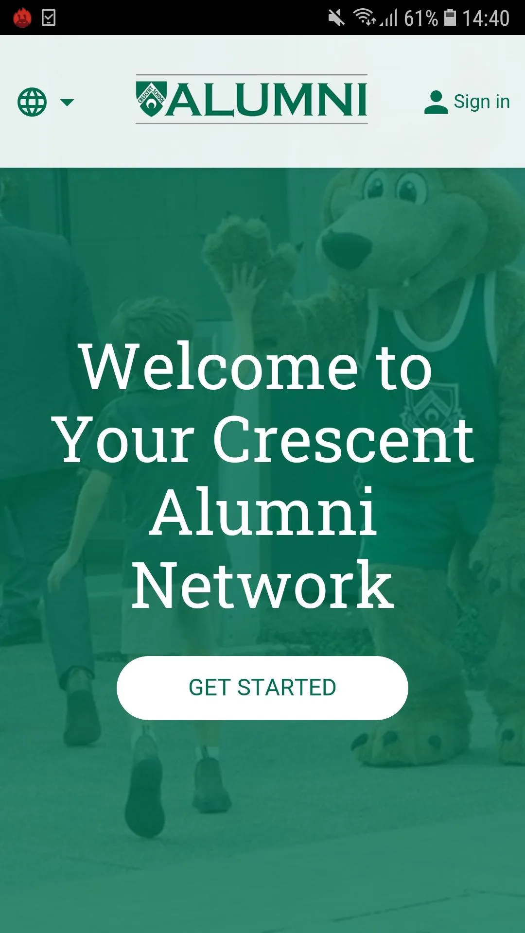 Crescent Alumni | Indus Appstore | Screenshot