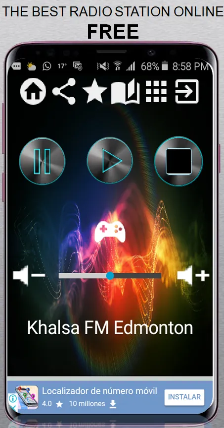 Khalsa FM Edmonton CA App Radi | Indus Appstore | Screenshot