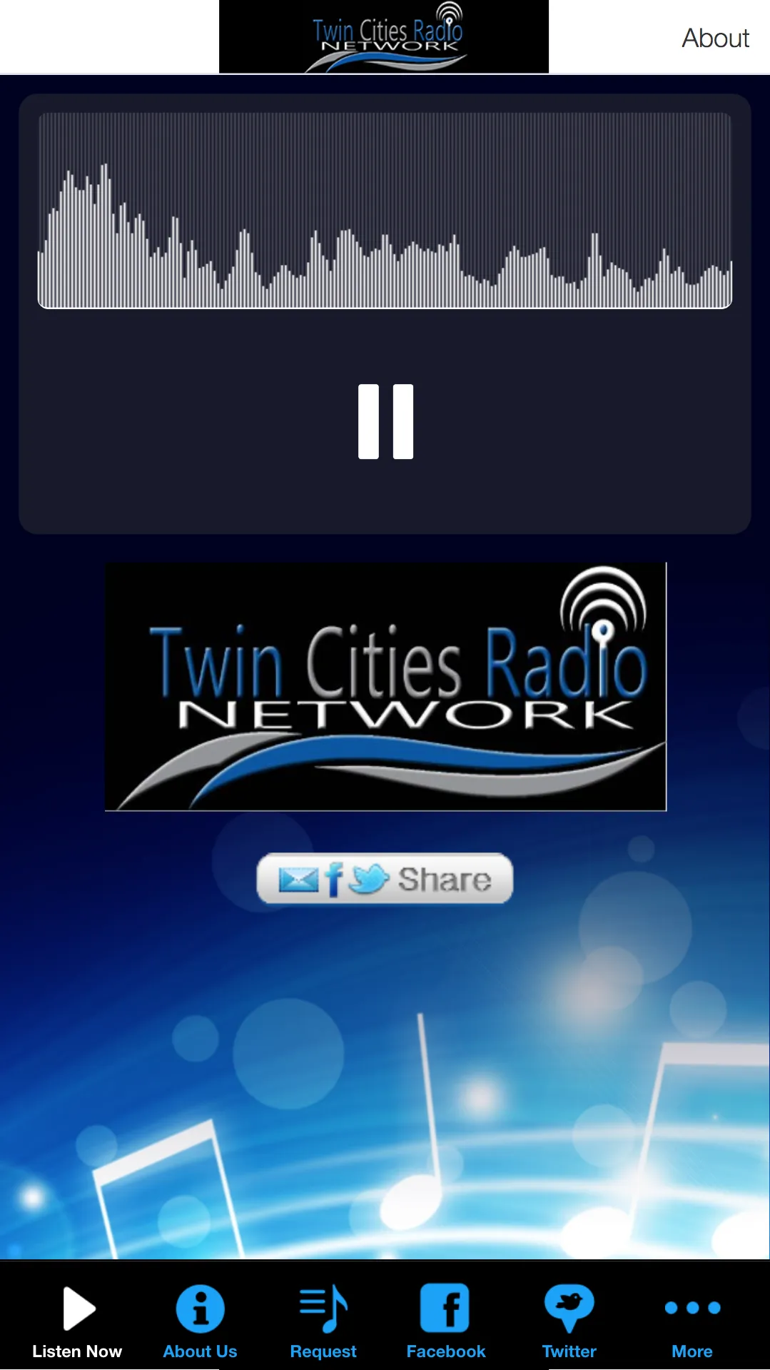 Twin Cities Radio Network | Indus Appstore | Screenshot