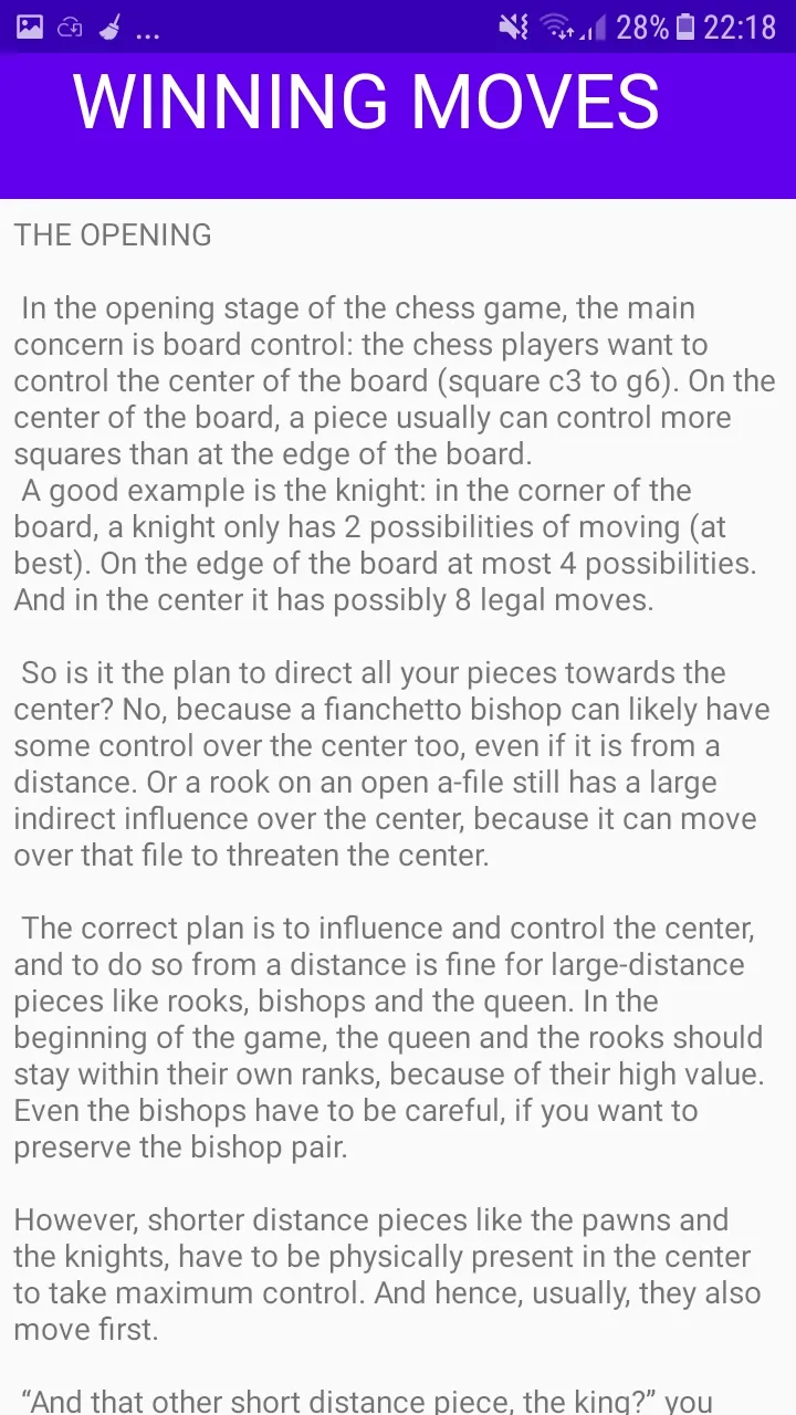 Winning Chess Moves | Indus Appstore | Screenshot