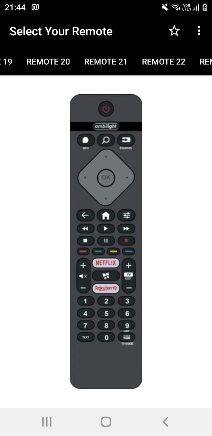 Philips TV Remote | Indus Appstore | Screenshot