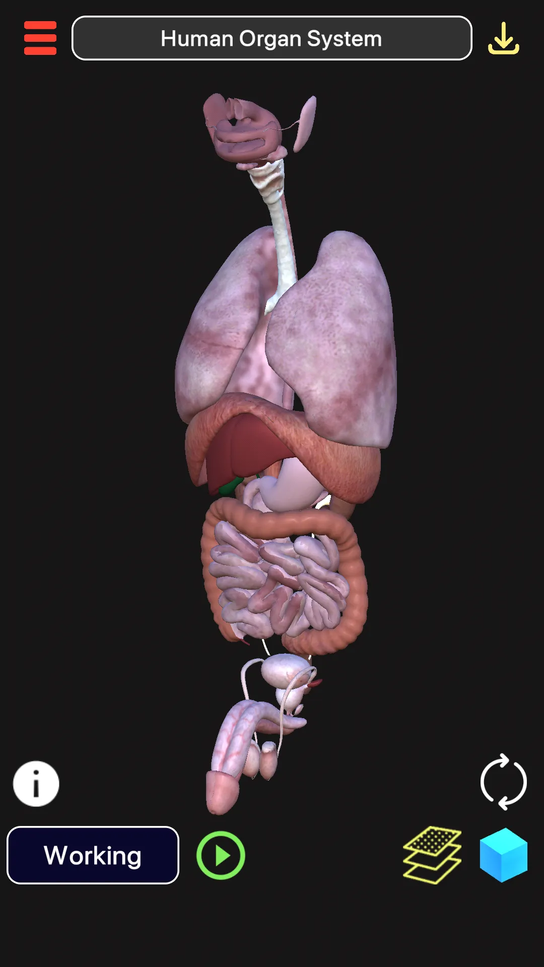 3D Biology + | Indus Appstore | Screenshot