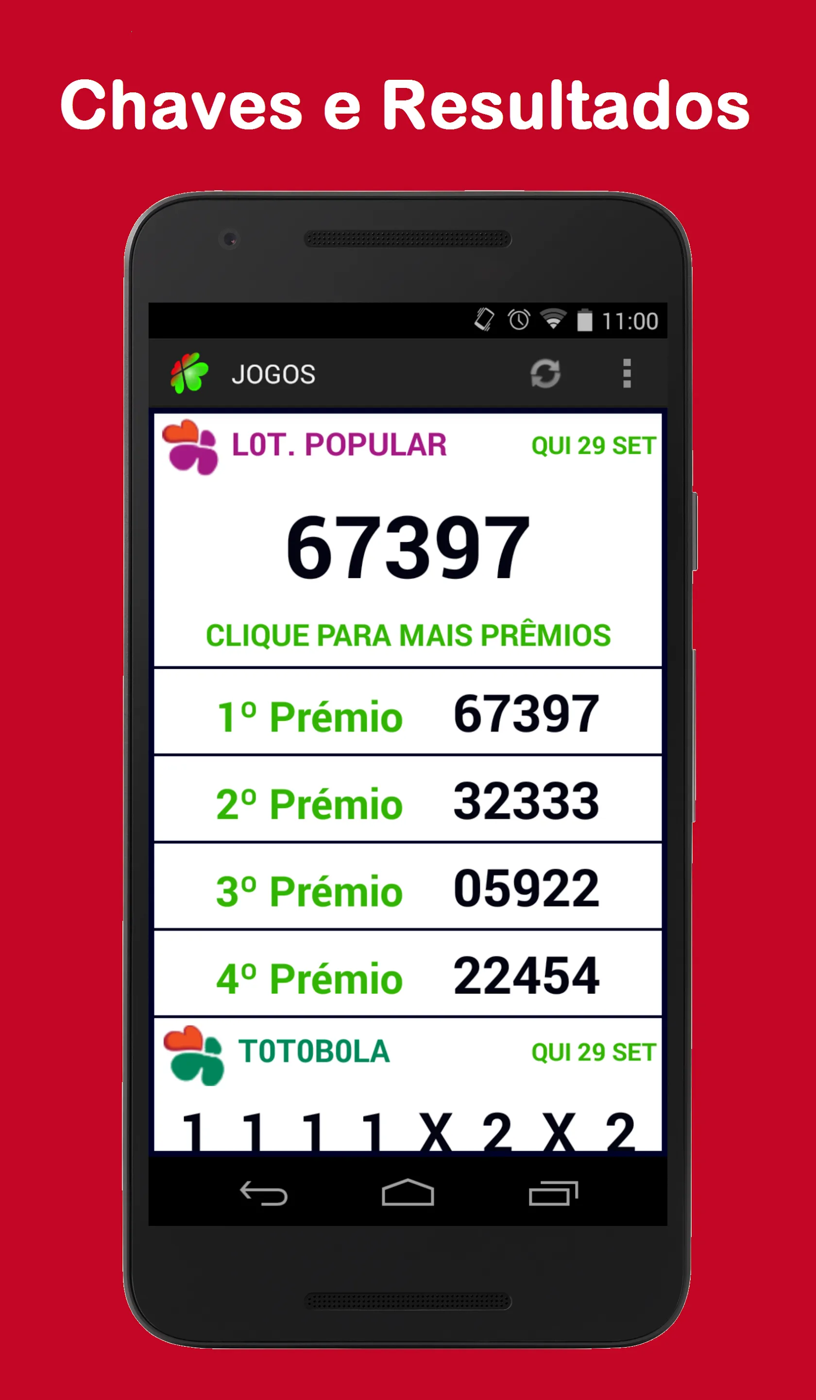 Jogos y Lotarias | Indus Appstore | Screenshot