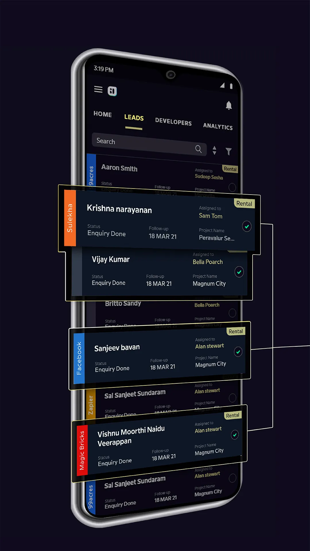 Habytat CRM:Real Estate Agents | Indus Appstore | Screenshot