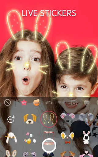 Face Camera: Live Stickers | Indus Appstore | Screenshot